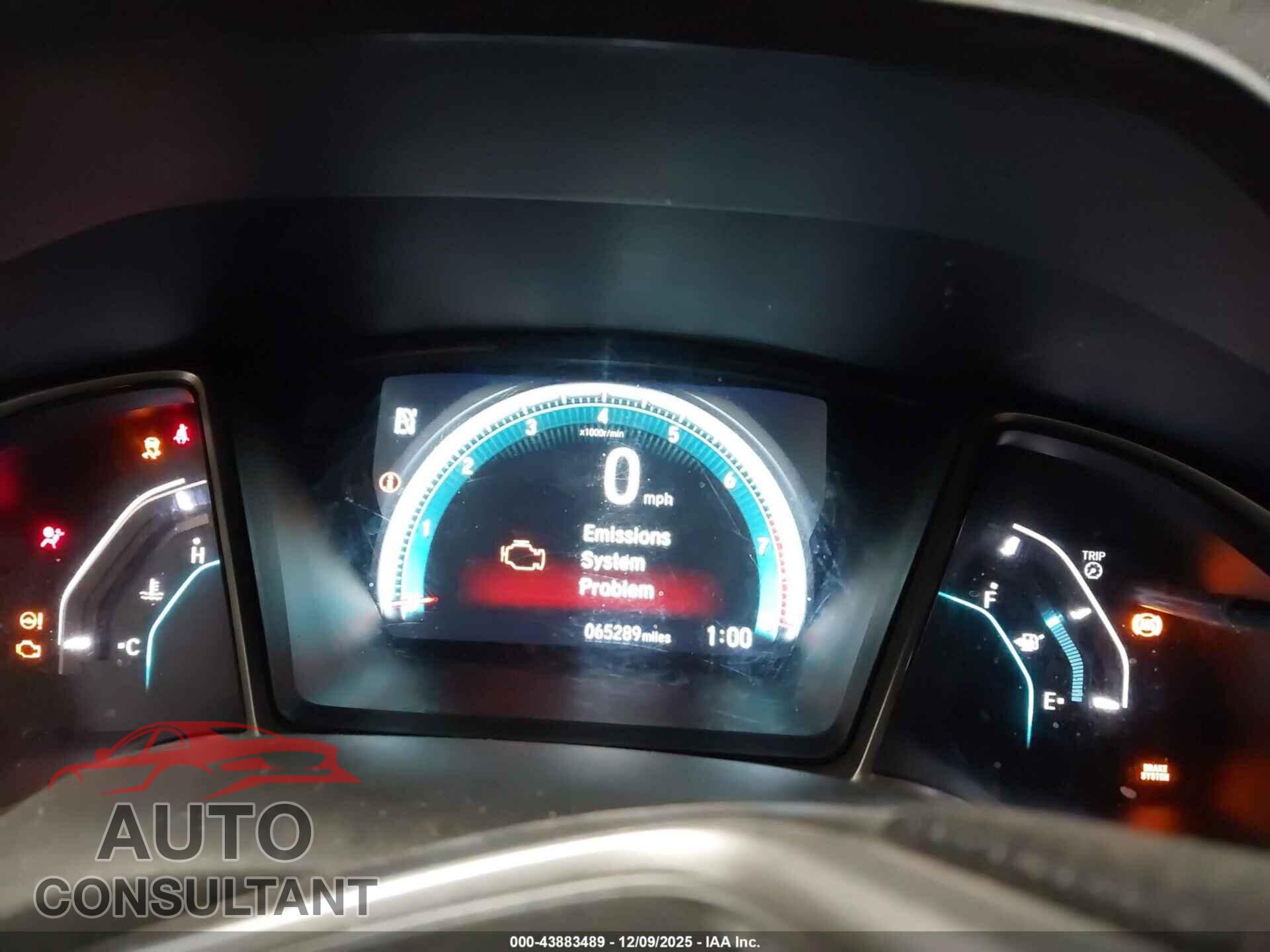 HONDA CIVIC 2017 - 19XFC2F78HE080345