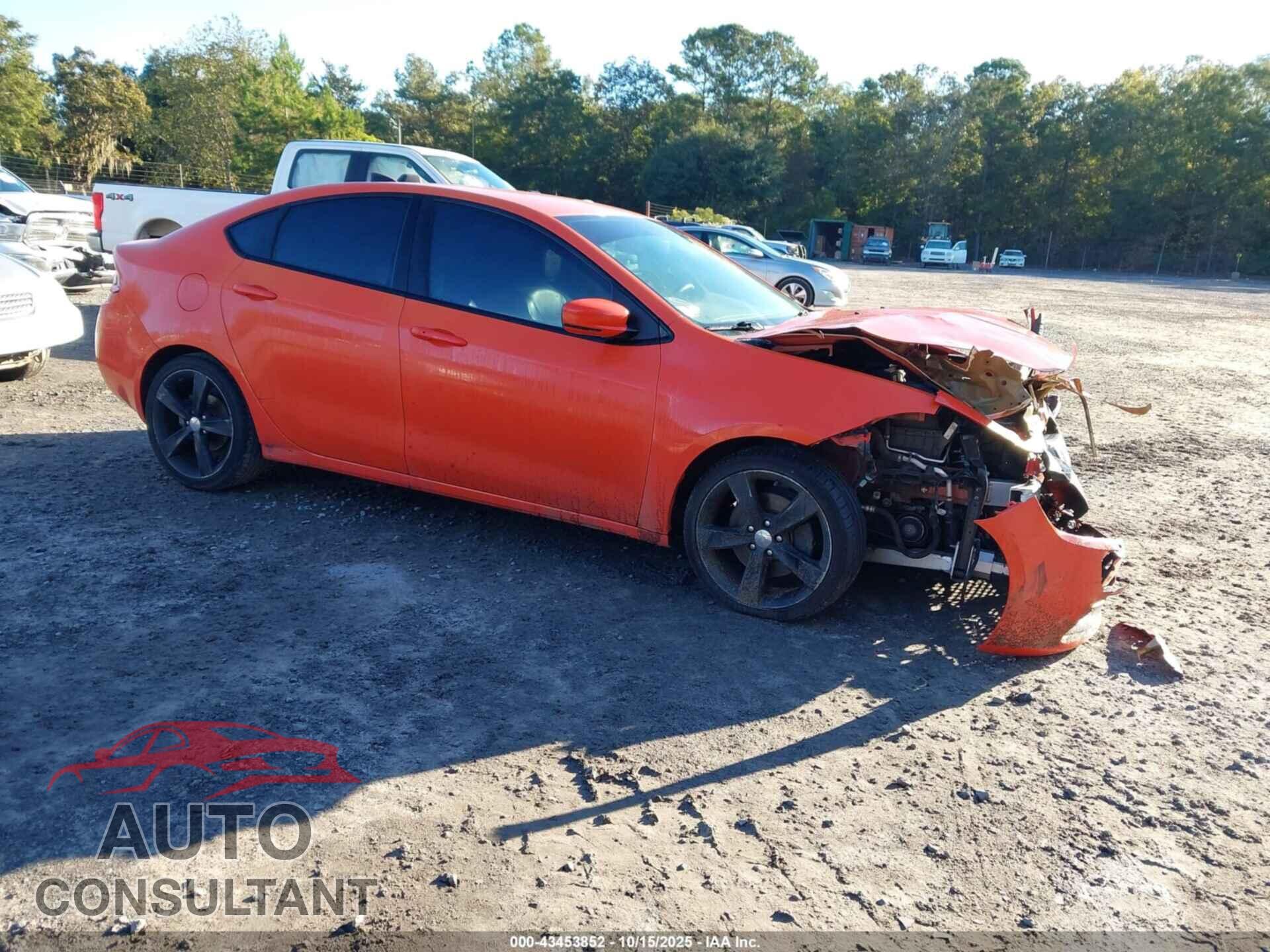 DODGE DART 2015 - 1C3CDFEB5FD392106