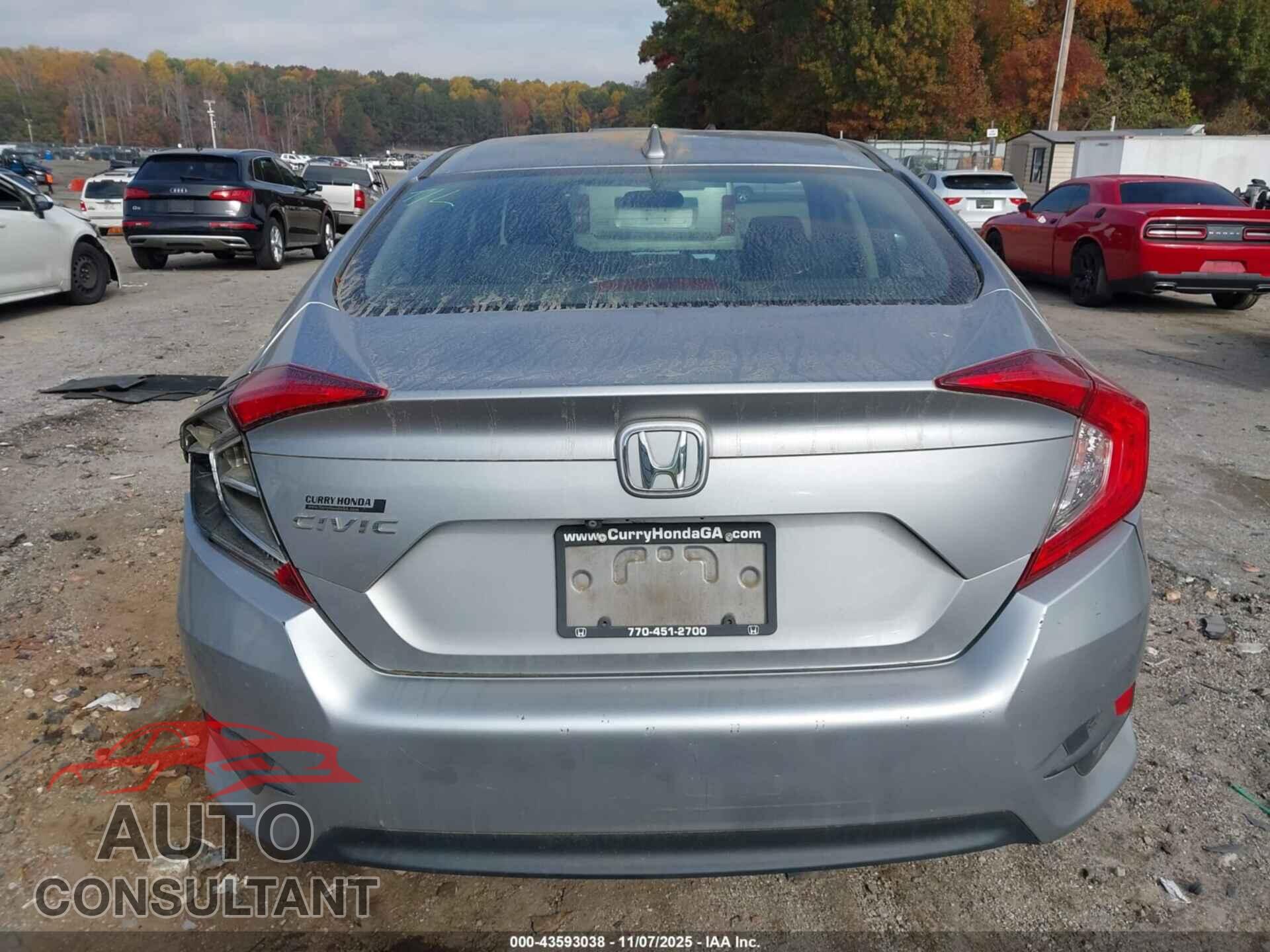 HONDA CIVIC 2017 - 19XFC2F70HE063149
