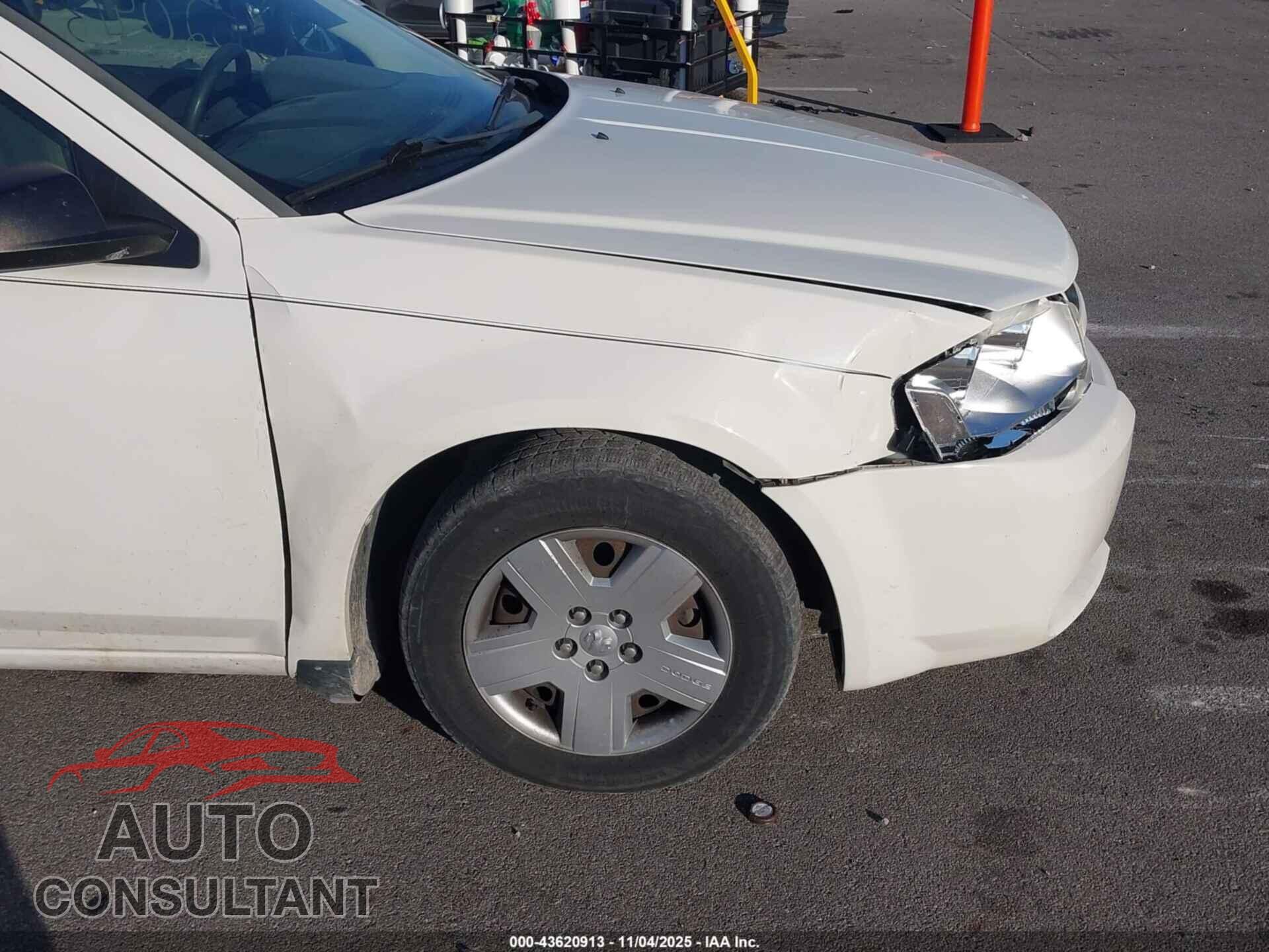 DODGE AVENGER 2010 - 1B3CC4FB0AN178372