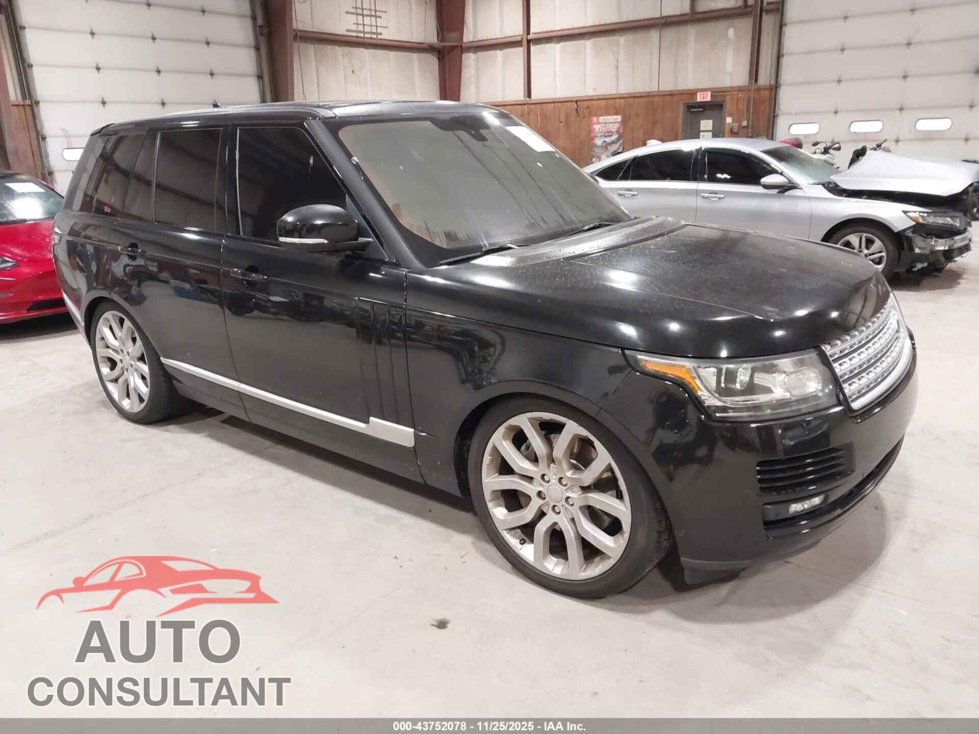 LAND ROVER RANGE ROVER 2016 - SALGS2EF6GA276813
