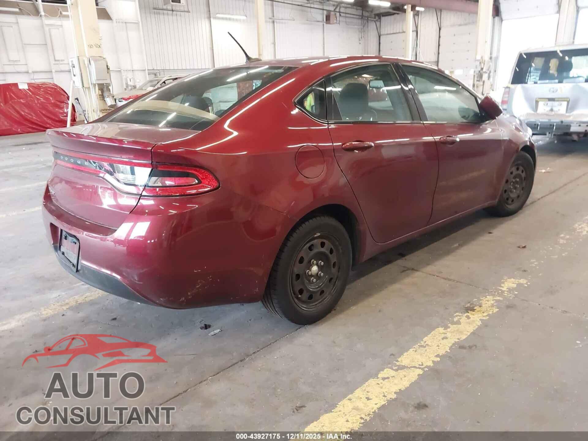 DODGE DART 2015 - 1C3CDFAA2FD337884