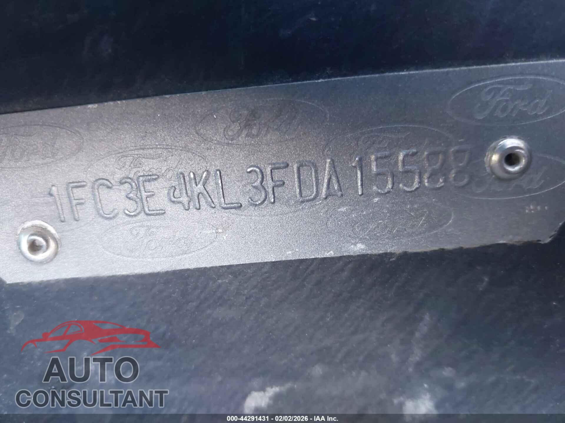 FORD E-450 STRIPPED 2015 - 1FC3E4KL3FDA15588
