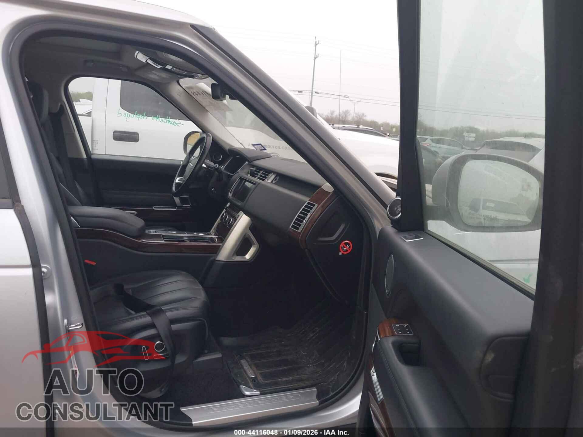 LAND ROVER RANGE ROVER 2016 - SALGS2KF3GA270455