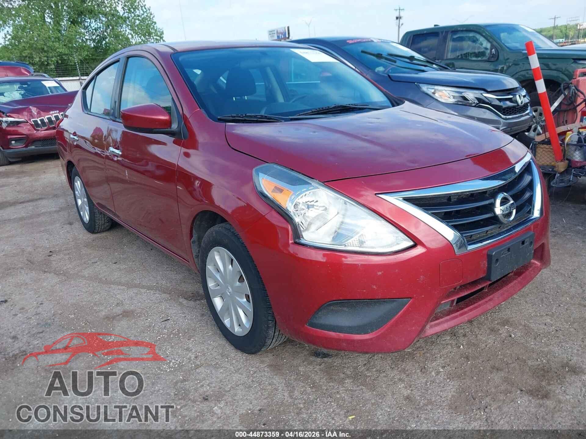 NISSAN VERSA 2019 - 3N1CN7AP3KL826322