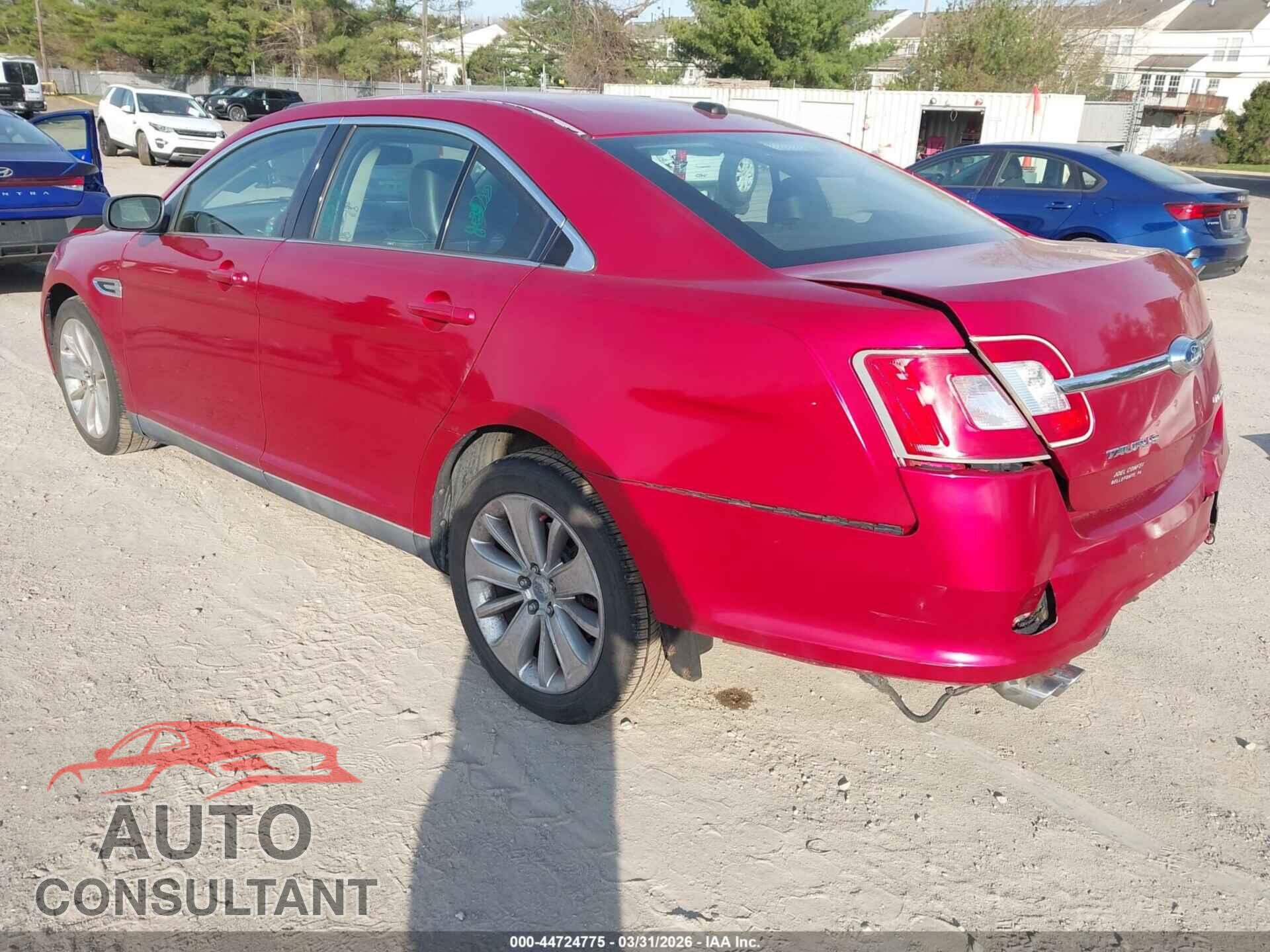 FORD TAURUS 2010 - 1FAHP2FW0AG139551
