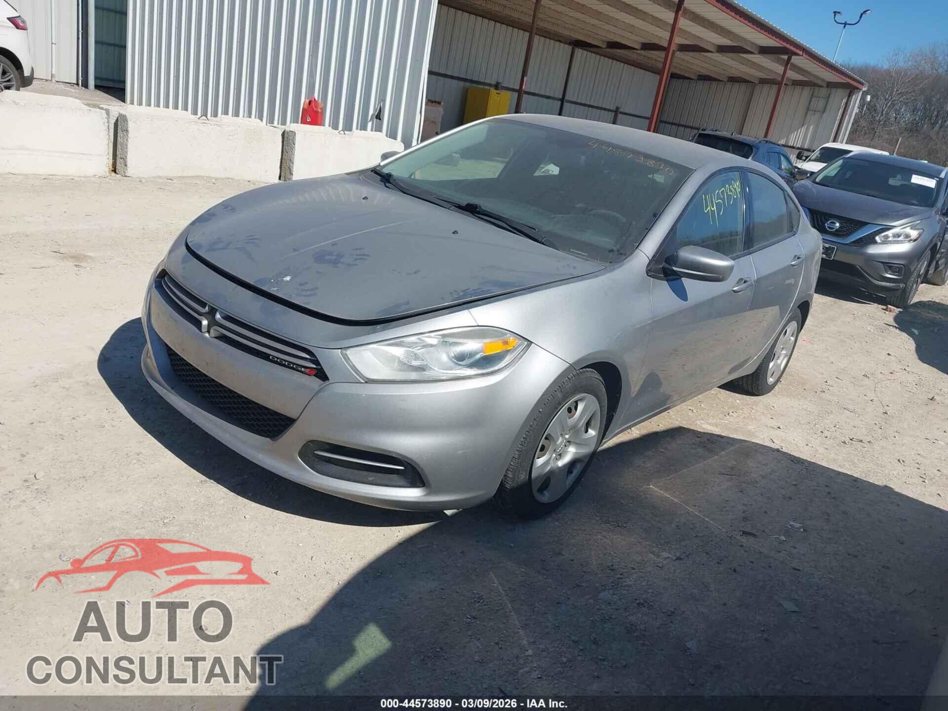DODGE DART 2014 - 1C3CDFAA8ED890943