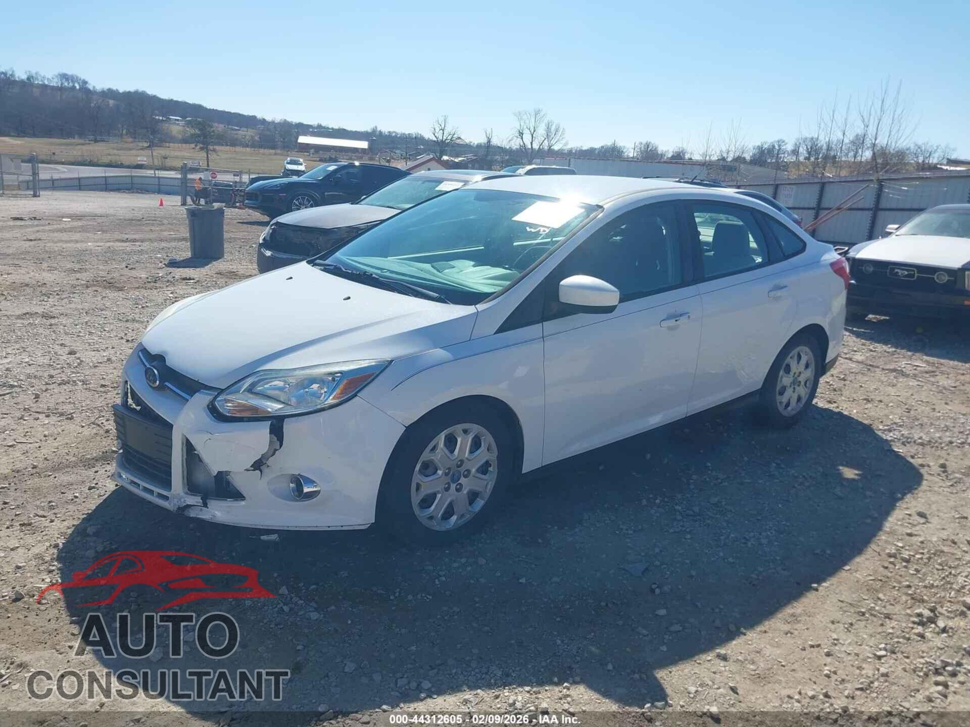 FORD FOCUS 2012 - 1FAHP3F29CL189202