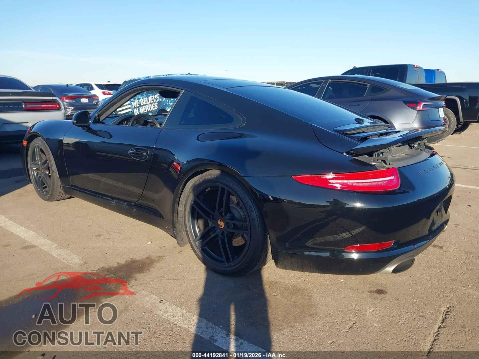 PORSCHE 911 2013 - WP0AA2A90DS107909