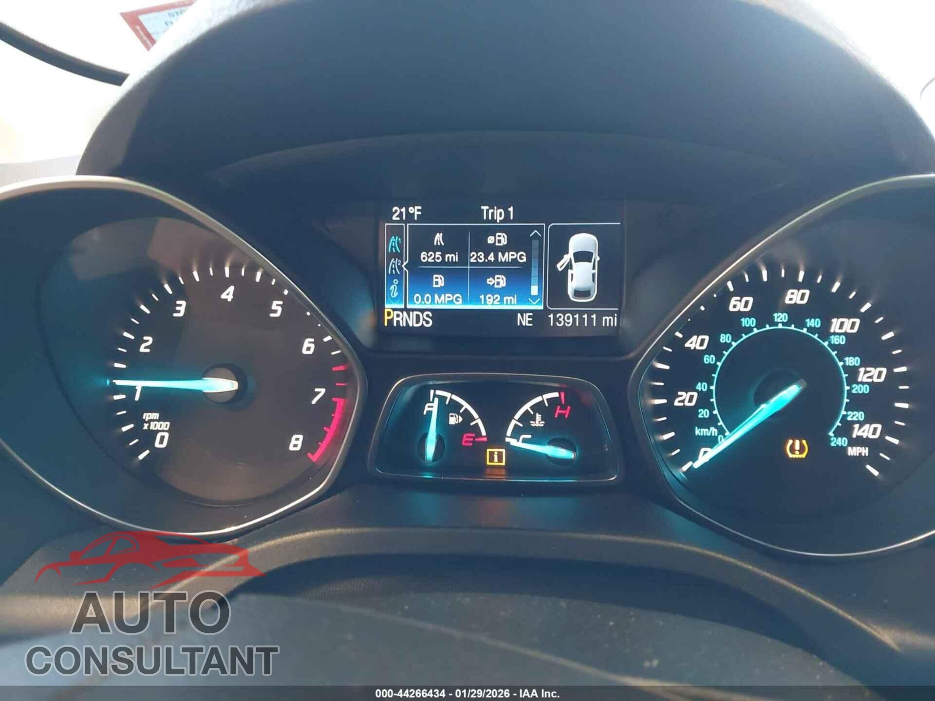 FORD ESCAPE 2014 - 1FMCU9GX4EUB75470