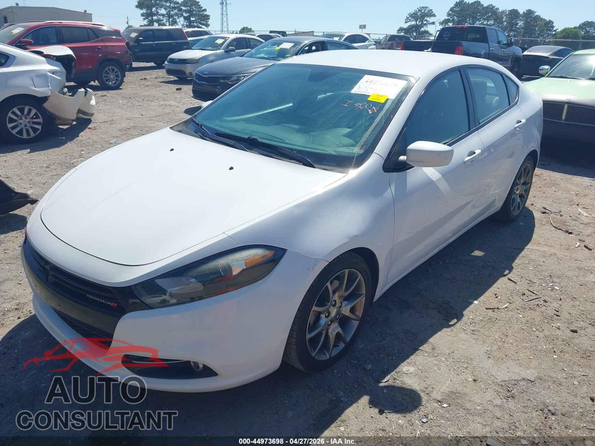 DODGE DART 2015 - 1C3CDFBB5FD182402