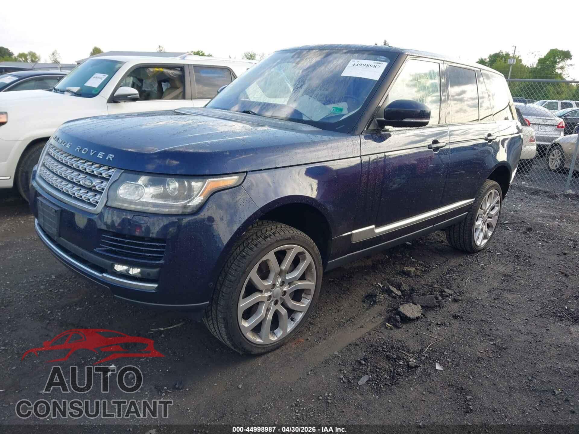 LAND ROVER RANGE ROVER 2016 - SALGS2VF6GA270770
