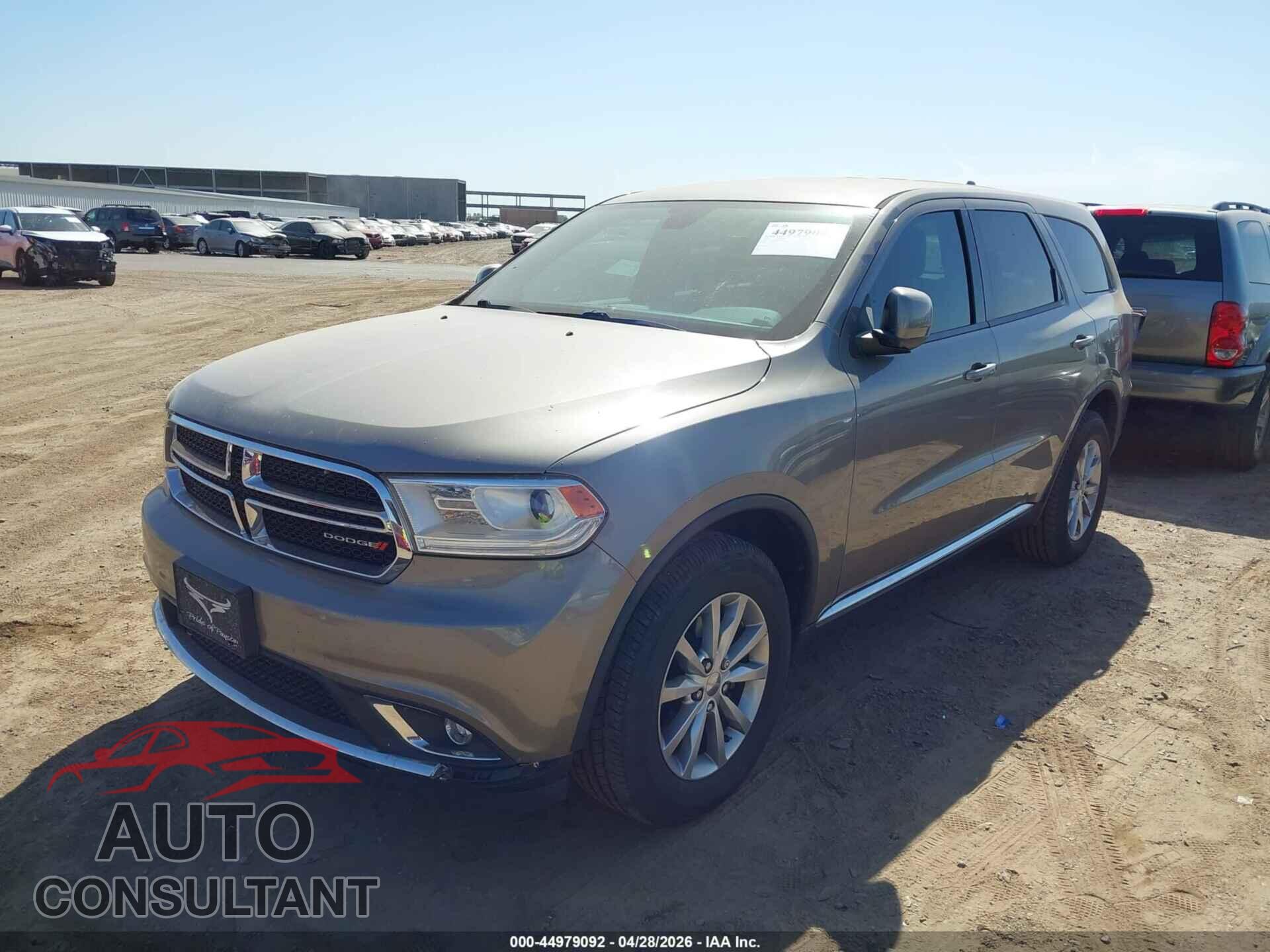 DODGE DURANGO 2016 - 1C4RDJAG8GC465857