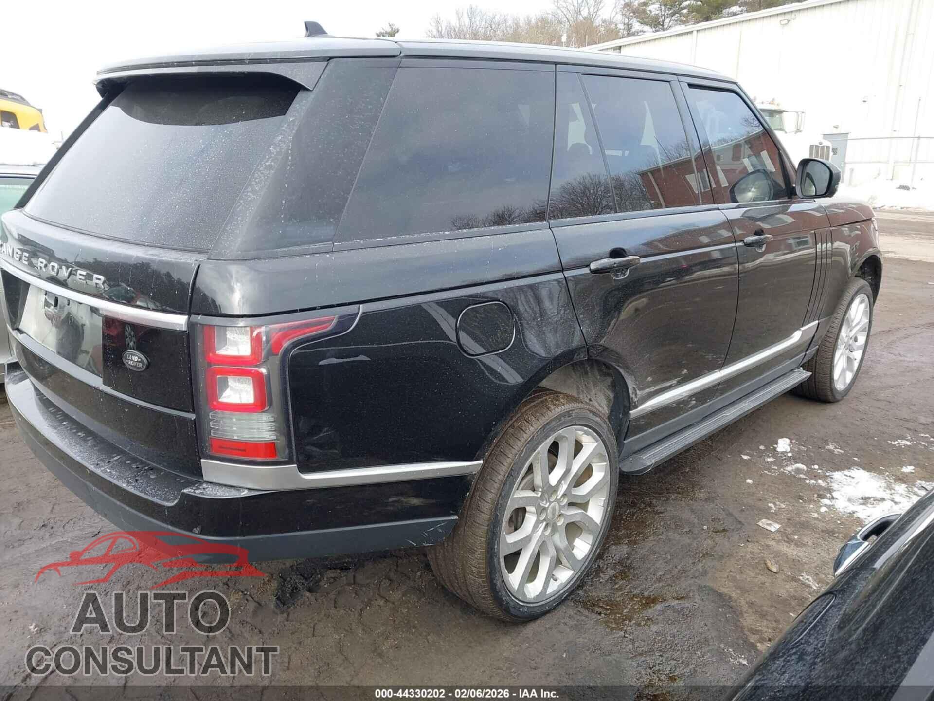 LAND ROVER RANGE ROVER 2015 - SALGS2VFXFA216600