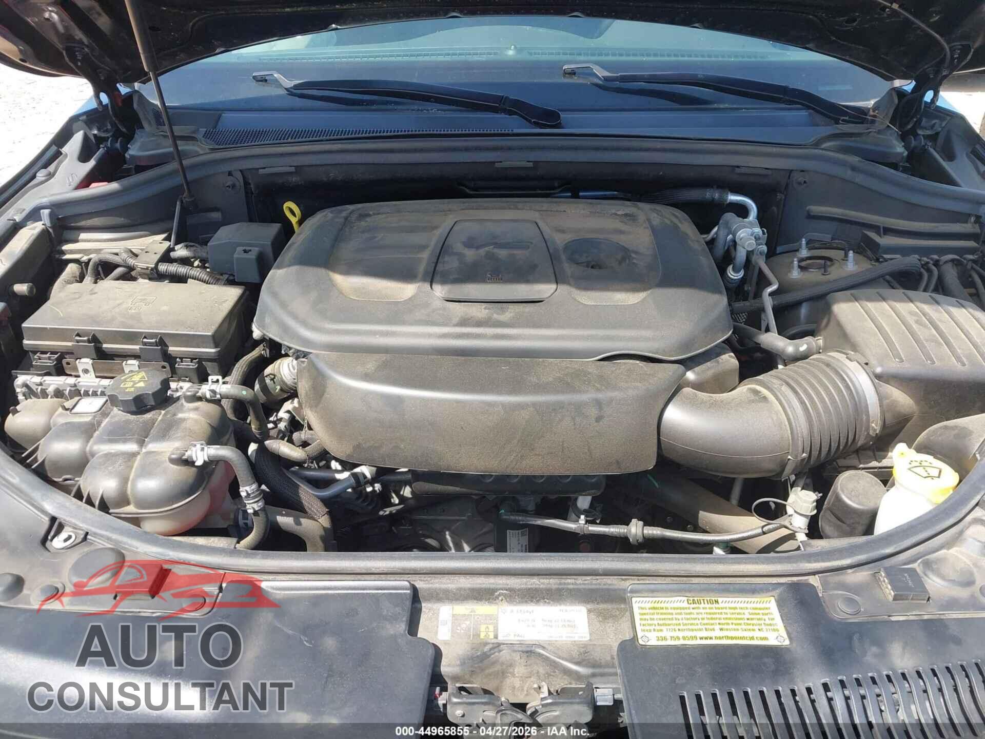 DODGE DURANGO 2019 - 1C4RDHDGXKC824560