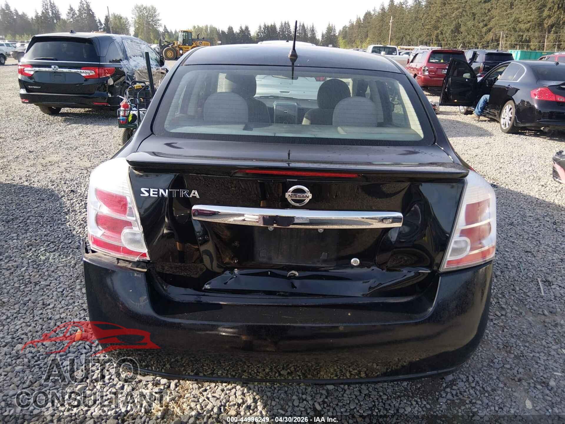 NISSAN SENTRA 2012 - 3N1AB6APXCL693473