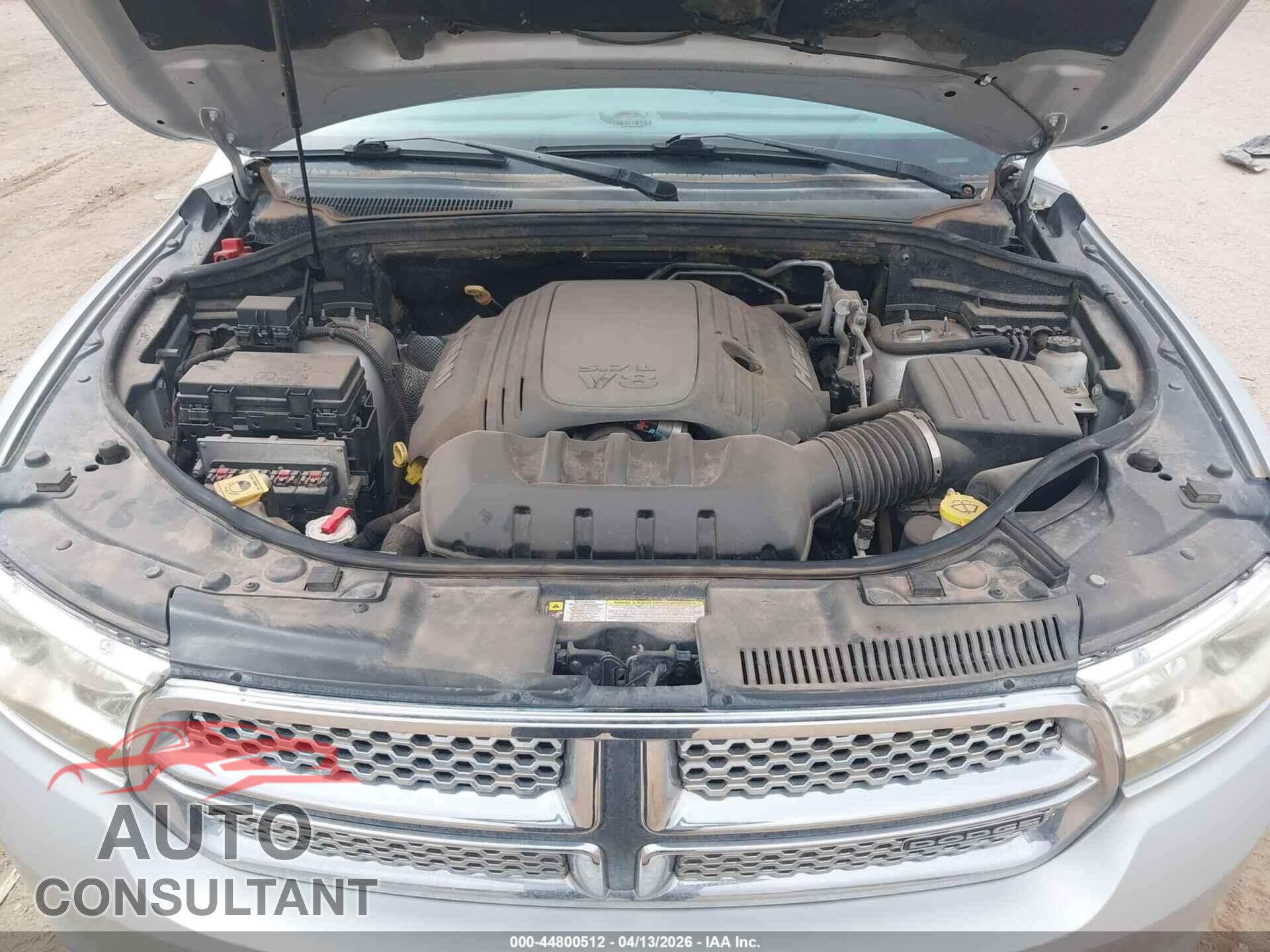 DODGE DURANGO 2011 - 1D4SE4GTXBC624104