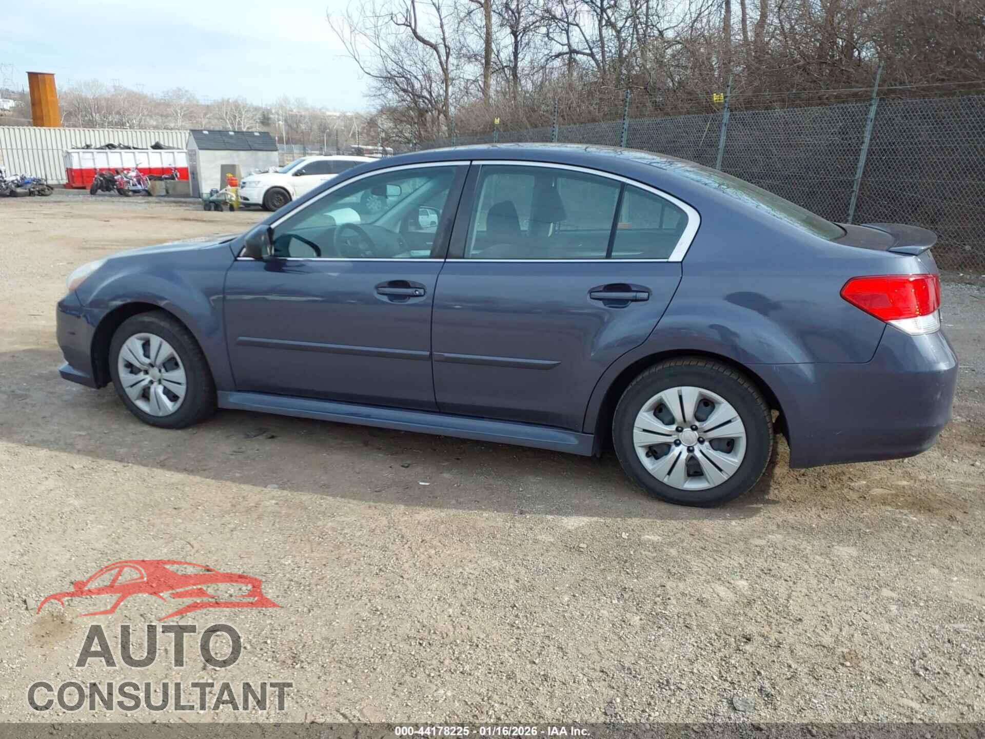 SUBARU LEGACY 2013 - 4S3BMAA65D1044789