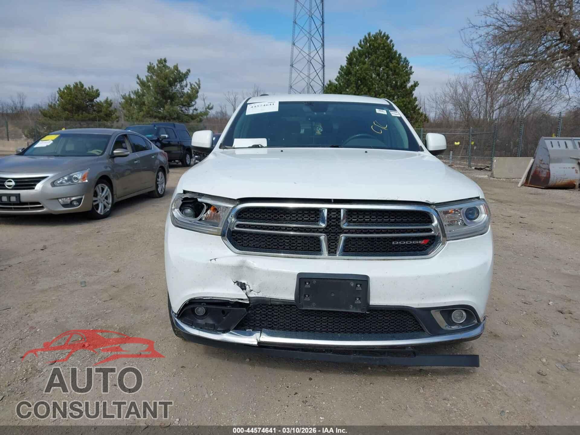 DODGE DURANGO 2017 - 1C4RDJAG9HC937775