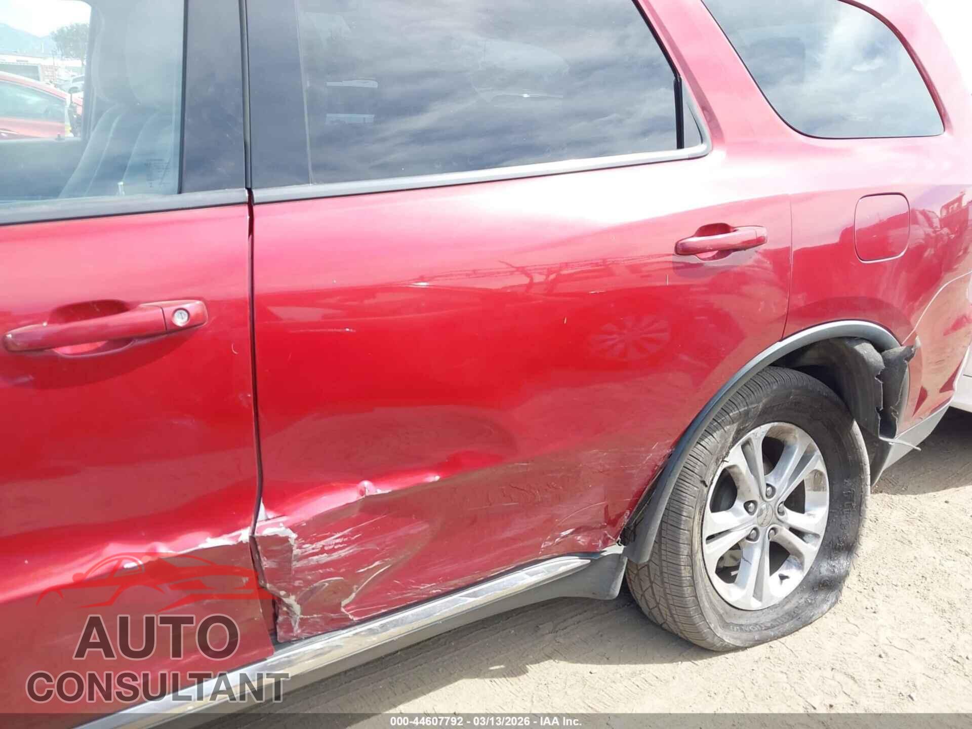 DODGE DURANGO 2013 - 1C4RDHAG9DC676070