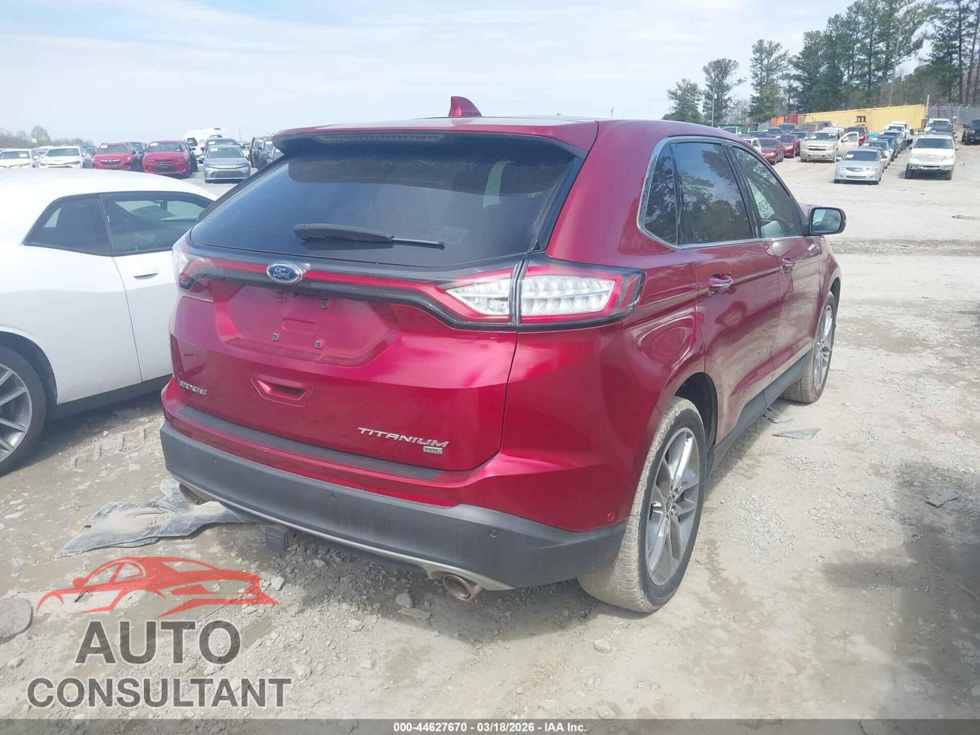 FORD EDGE 2015 - 2FMPK4K82FBB26947