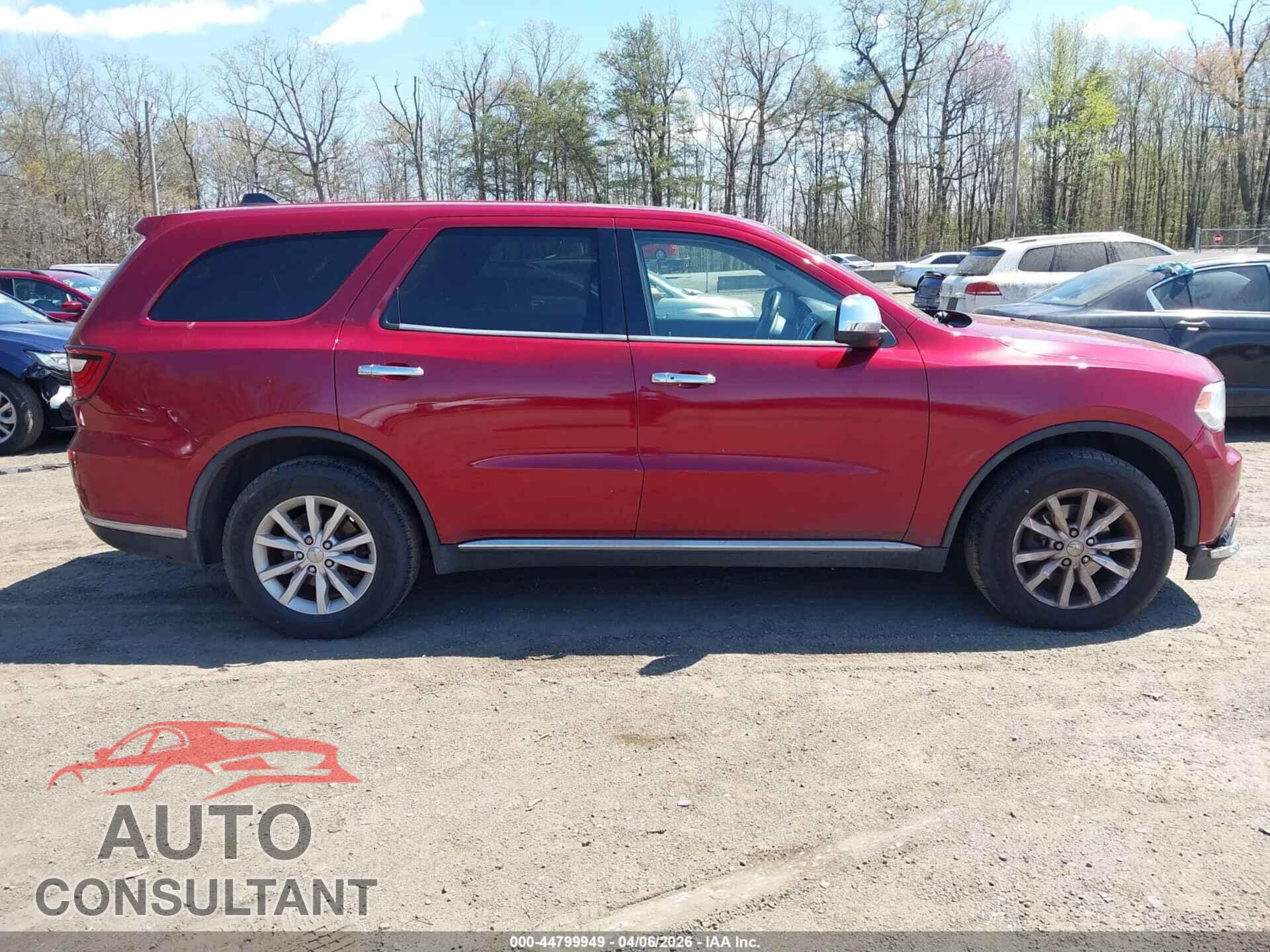 DODGE DURANGO 2014 - 1C4RDJAG5EC332504