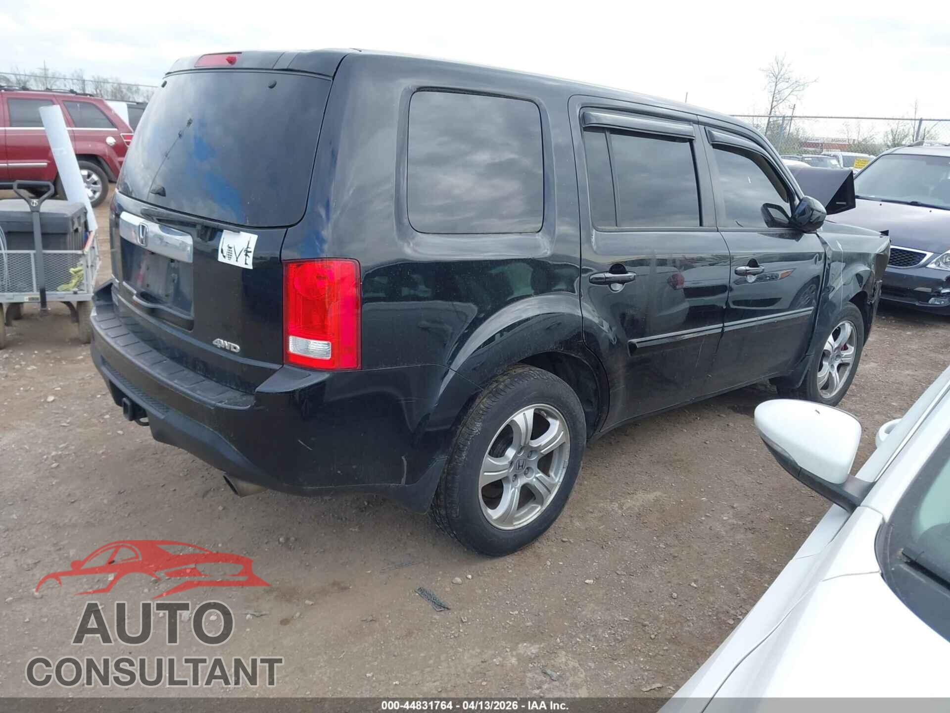 HONDA PILOT 2012 - 5FNYF4H68CB083281
