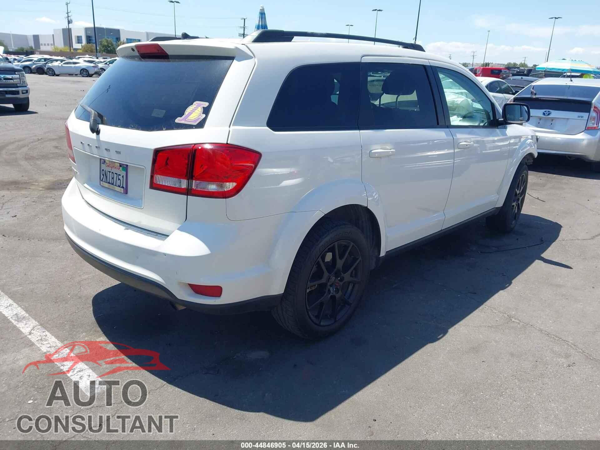 DODGE JOURNEY 2017 - 3C4PDCBB7HT529480