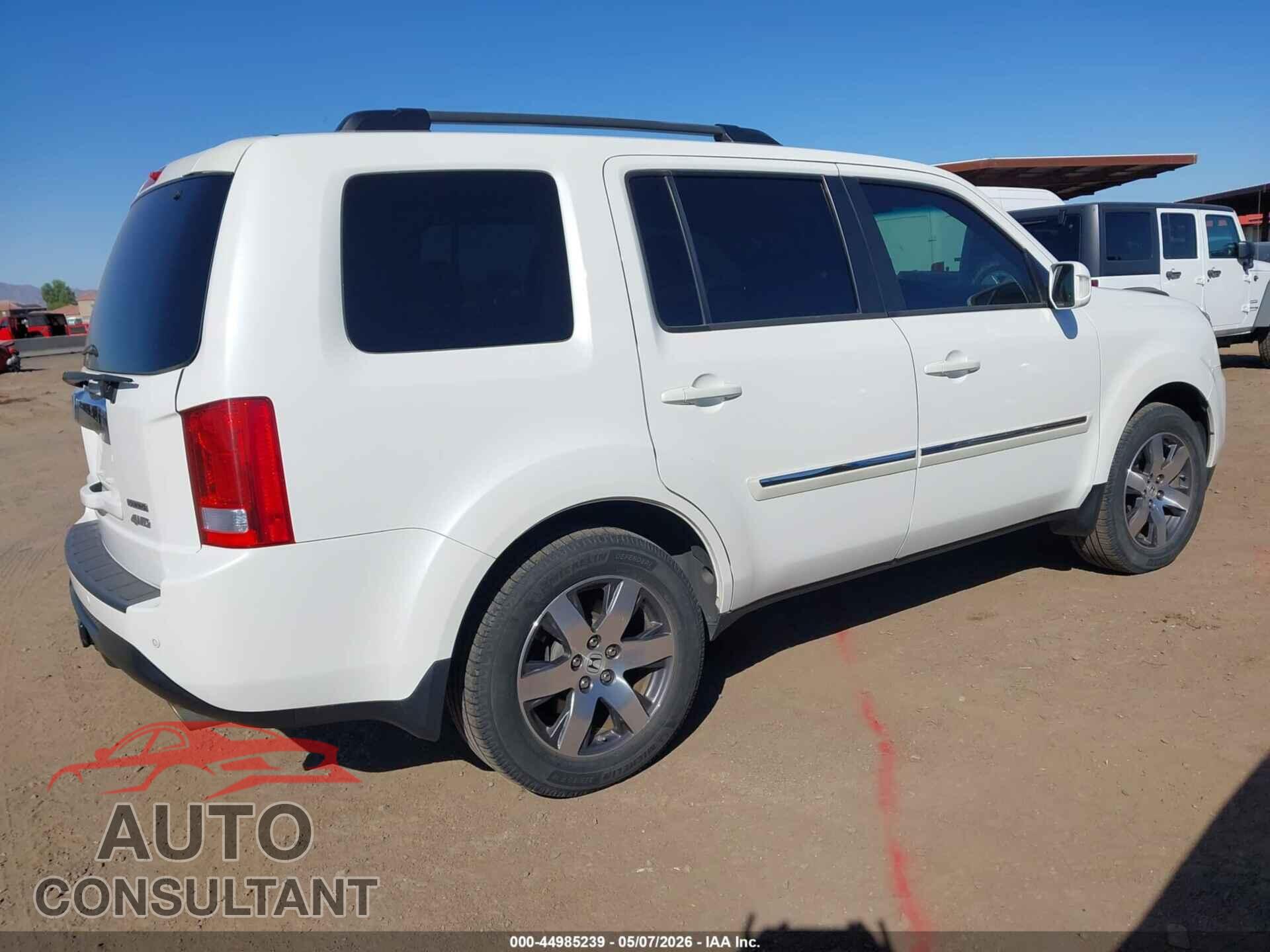 HONDA PILOT 2013 - 5FNYF4H97DB007885