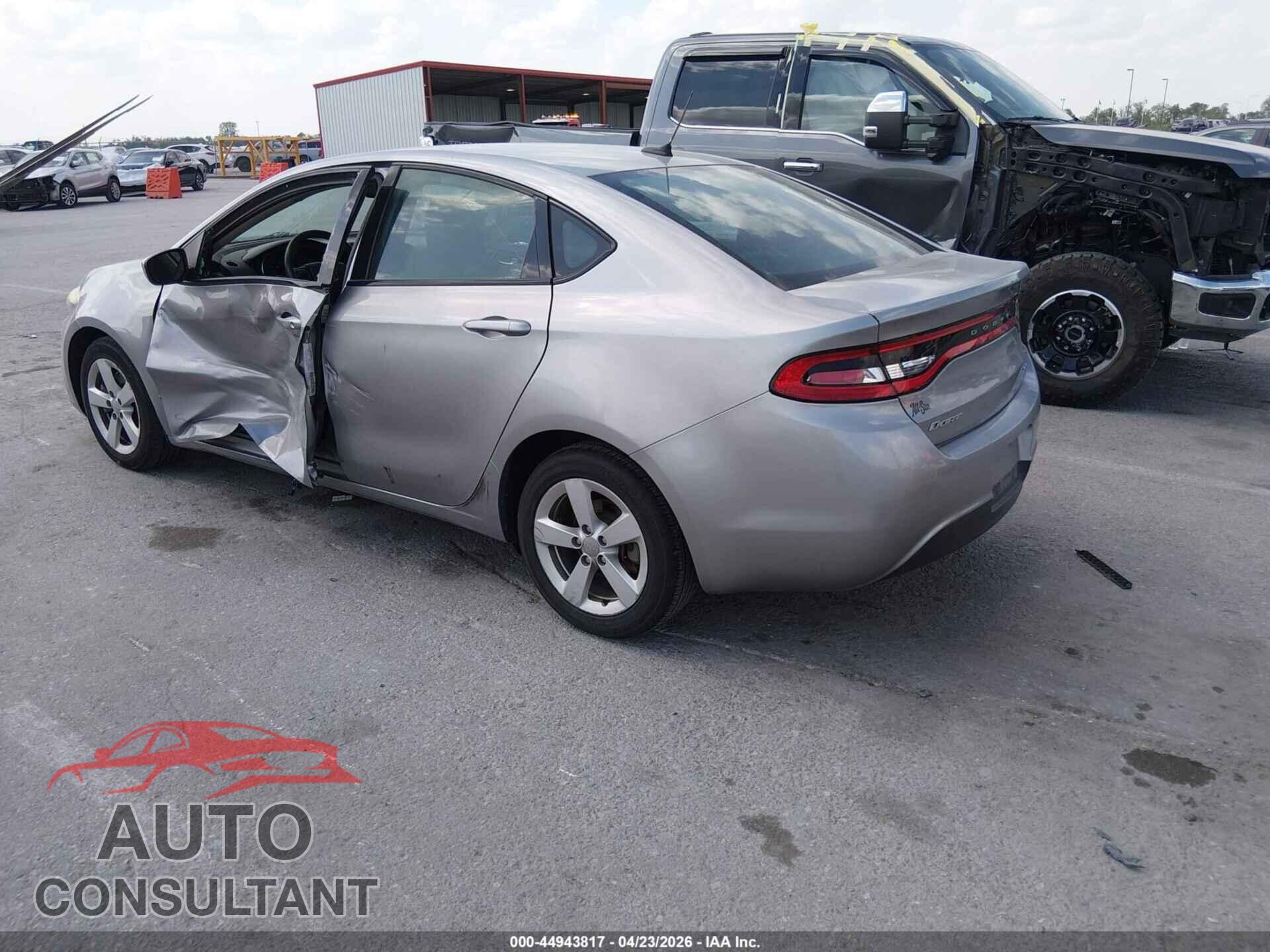 DODGE DART 2015 - 1C3CDFBBXFD199633