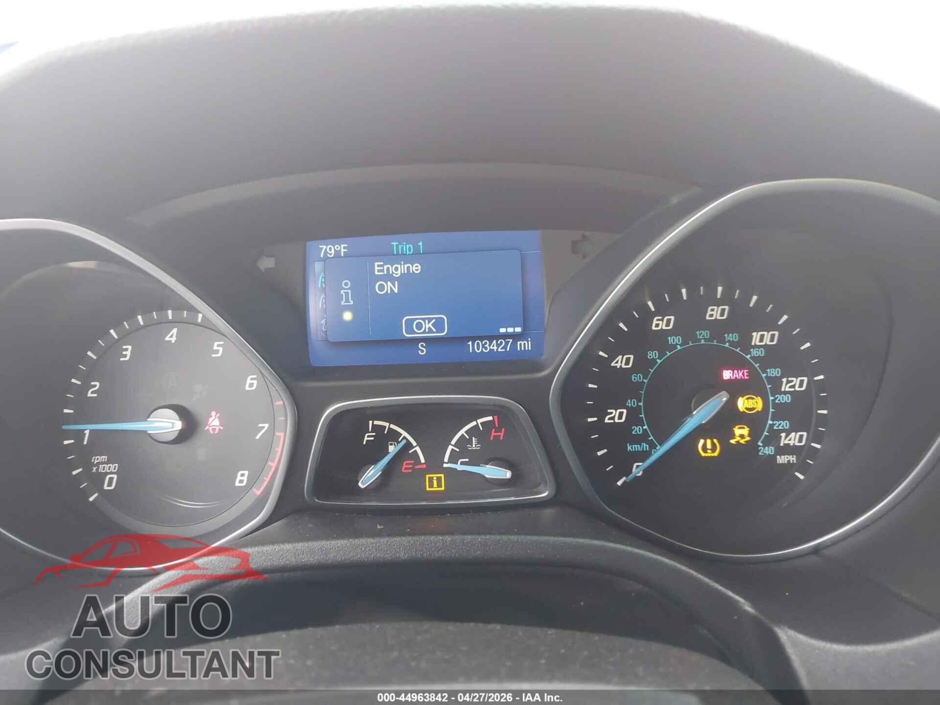 FORD FOCUS 2014 - 1FADP3K29EL354821