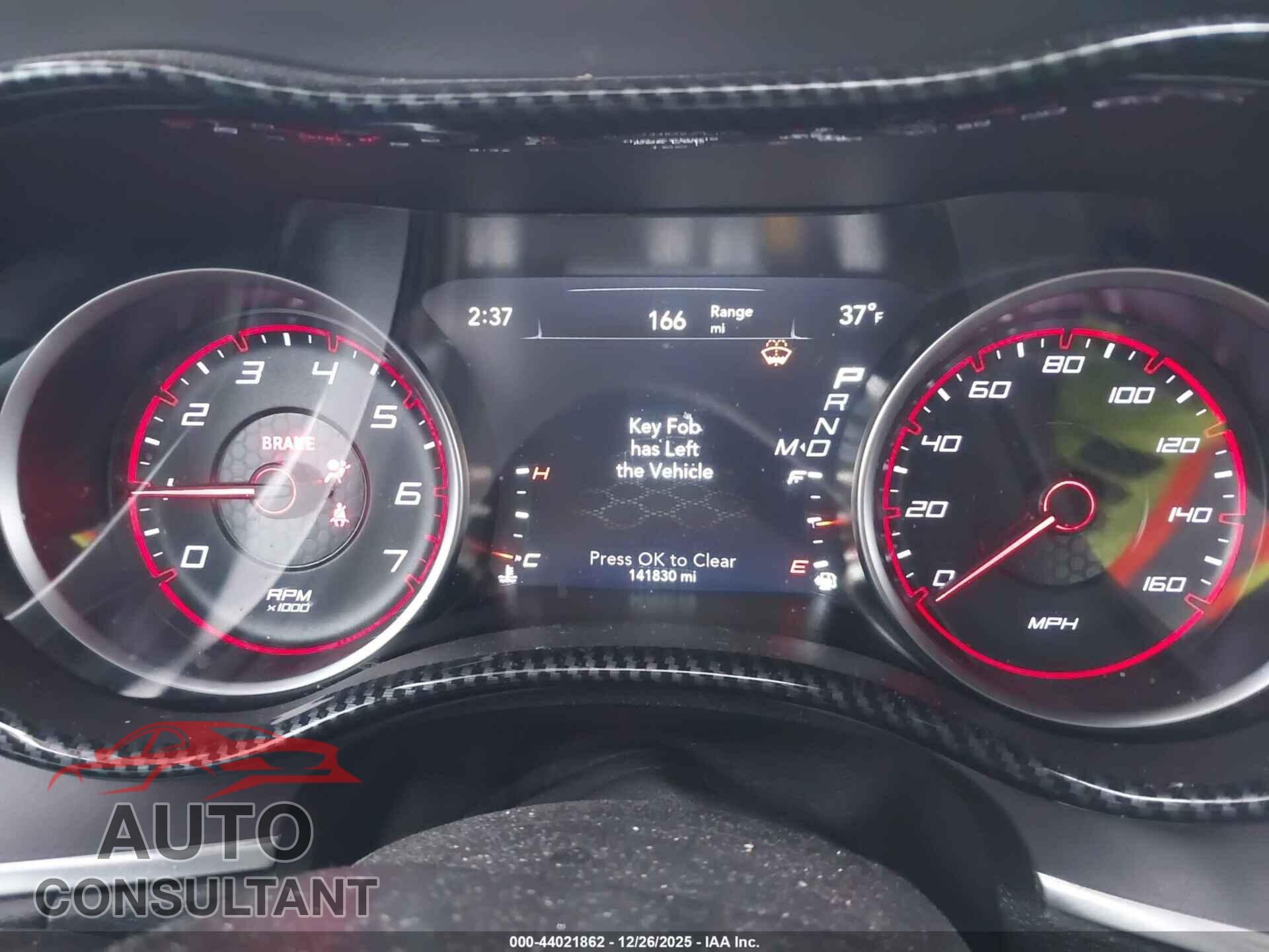 DODGE CHARGER 2019 - 2C3CDXCT2KH522860
