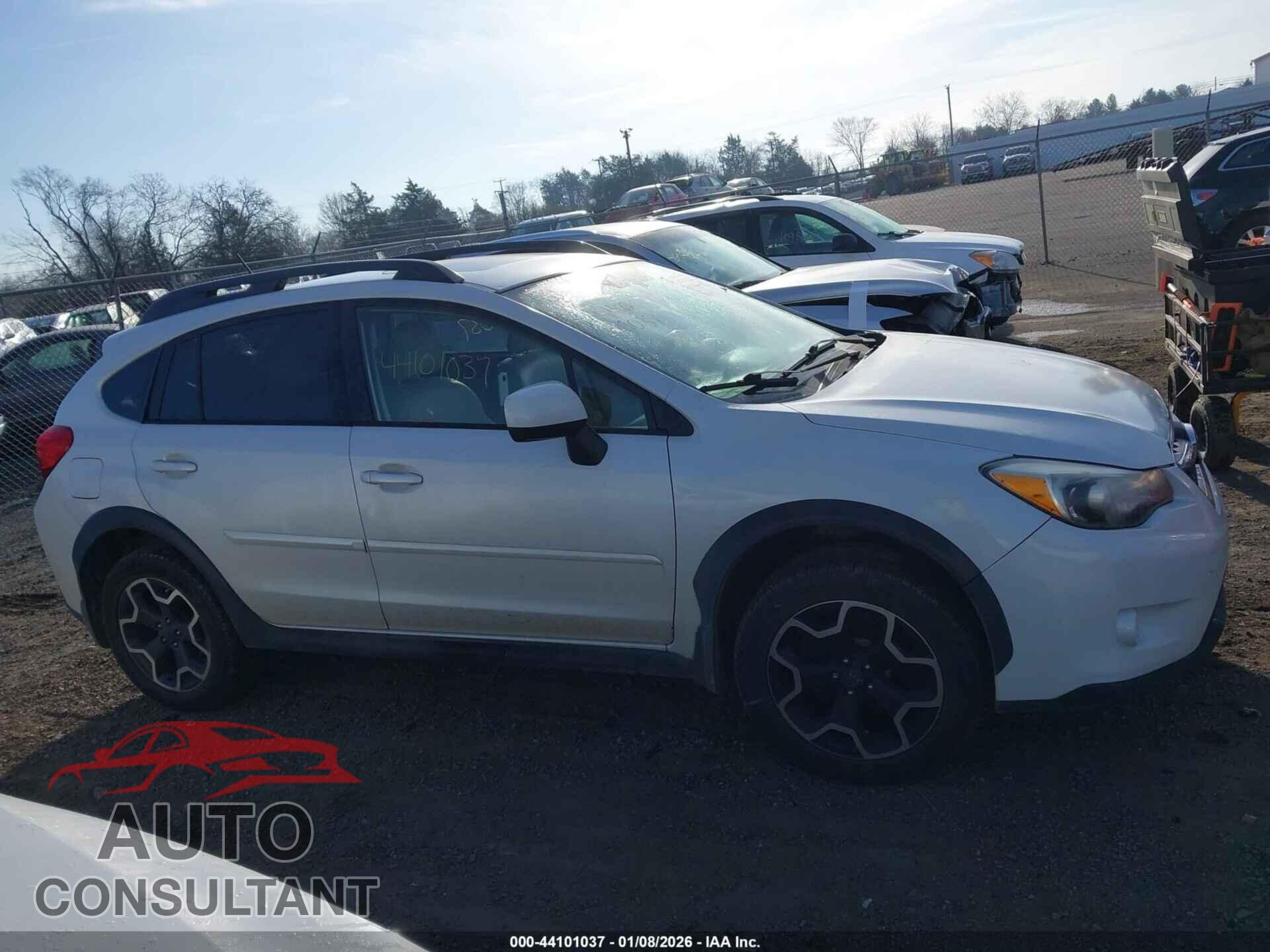 SUBARU XV CROSSTREK 2013 - JF2GPAKC8D2837405