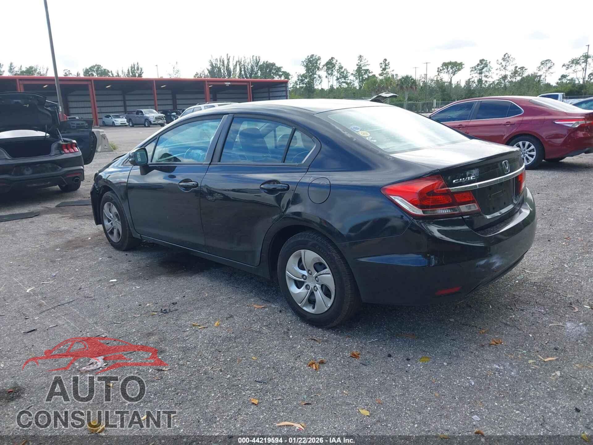 HONDA CIVIC 2013 - 19XFB2F54DE007470