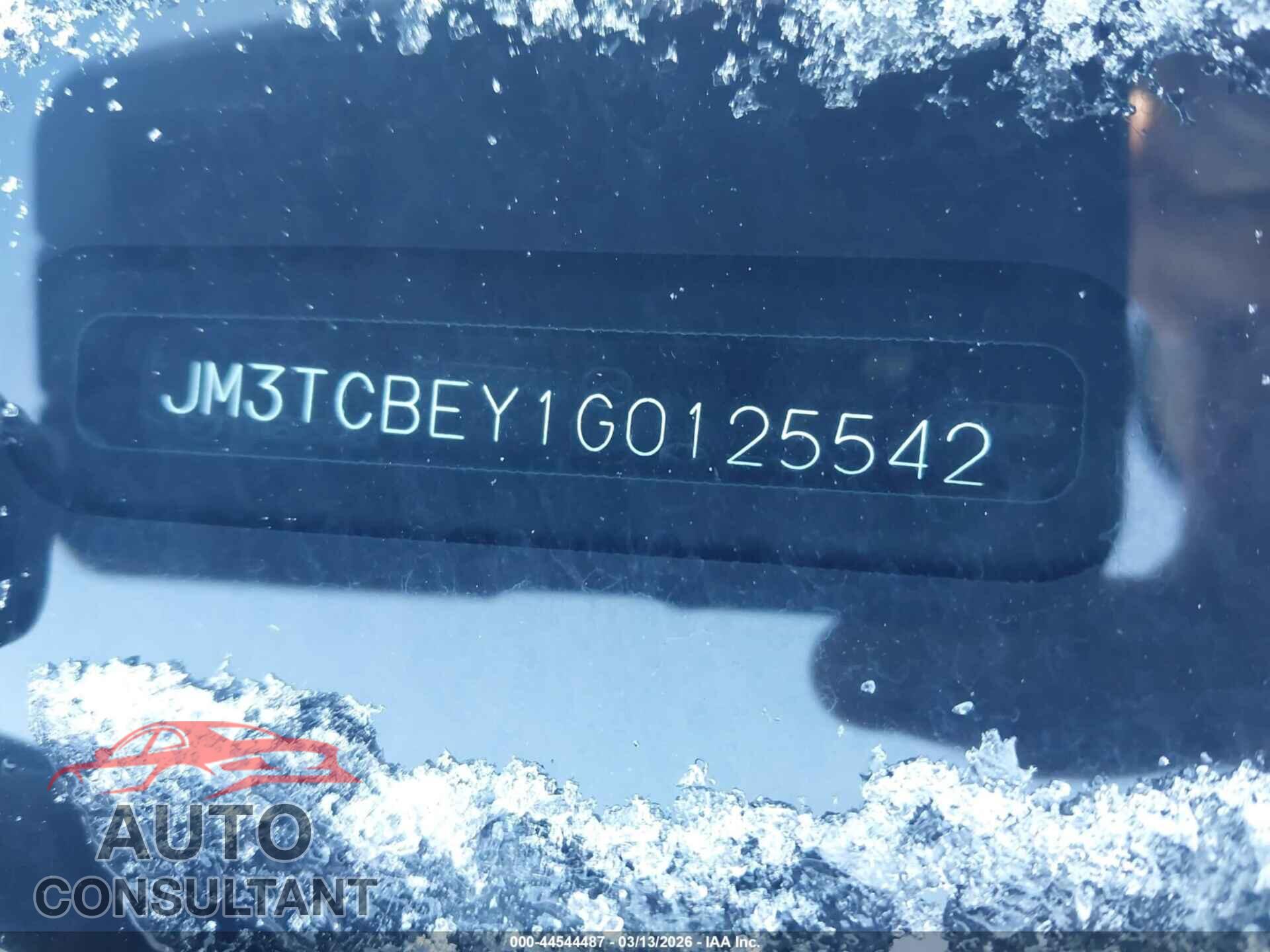 MAZDA CX-9 2016 - JM3TCBEY1G0125542
