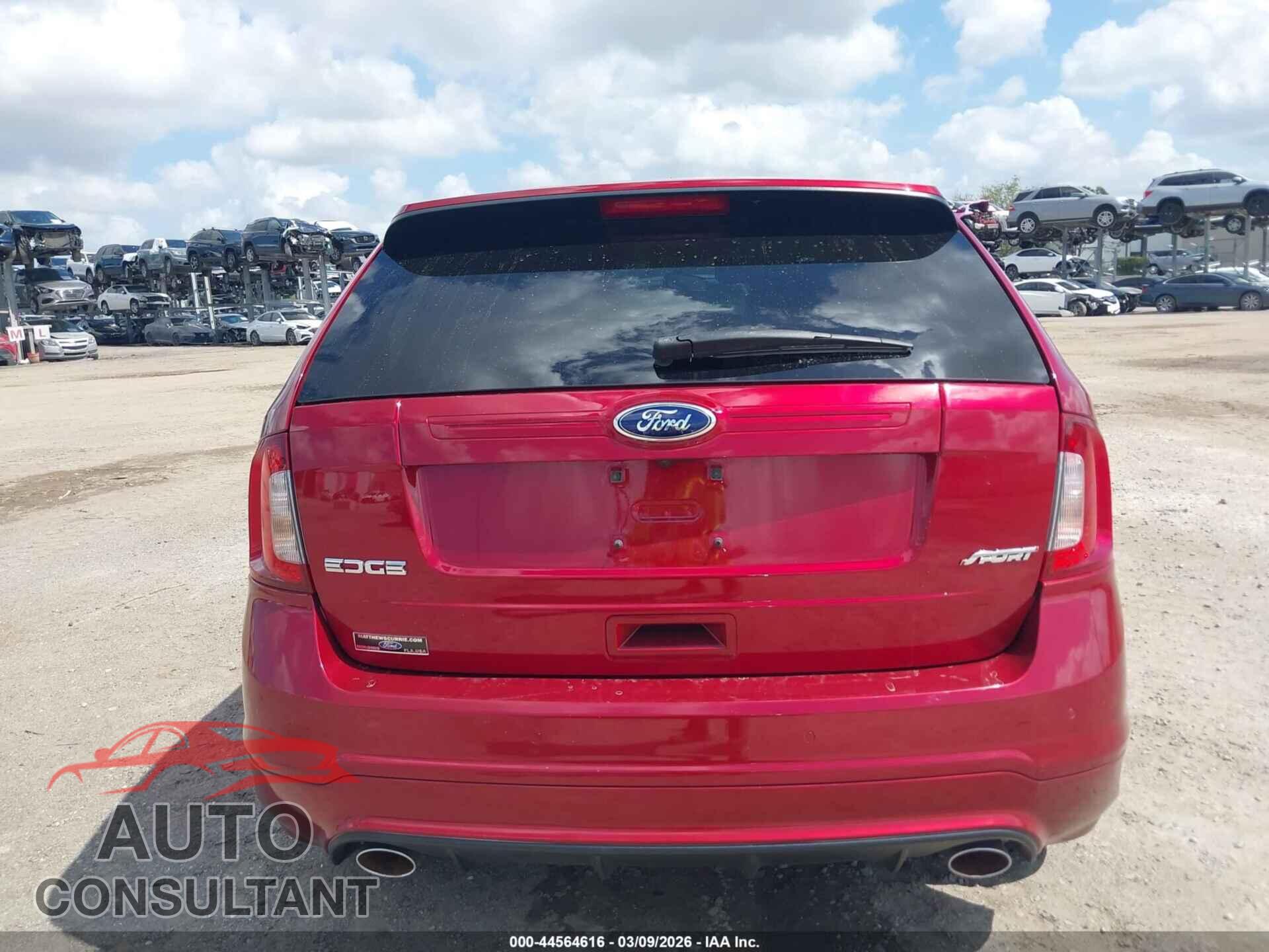 FORD EDGE 2013 - 2FMDK3AK8DBE16441
