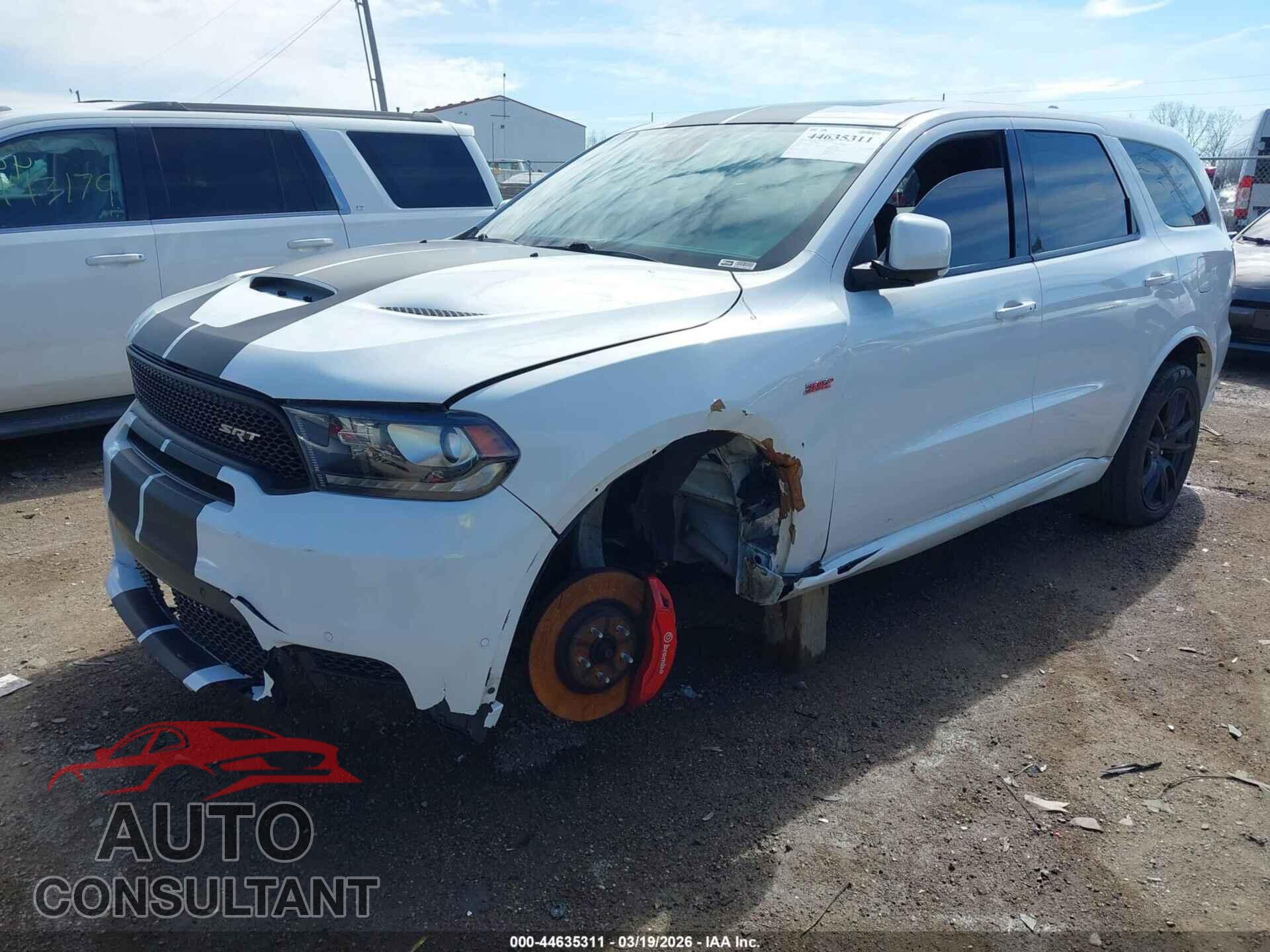 DODGE DURANGO 2018 - 1C4SDJGJ2JC201738