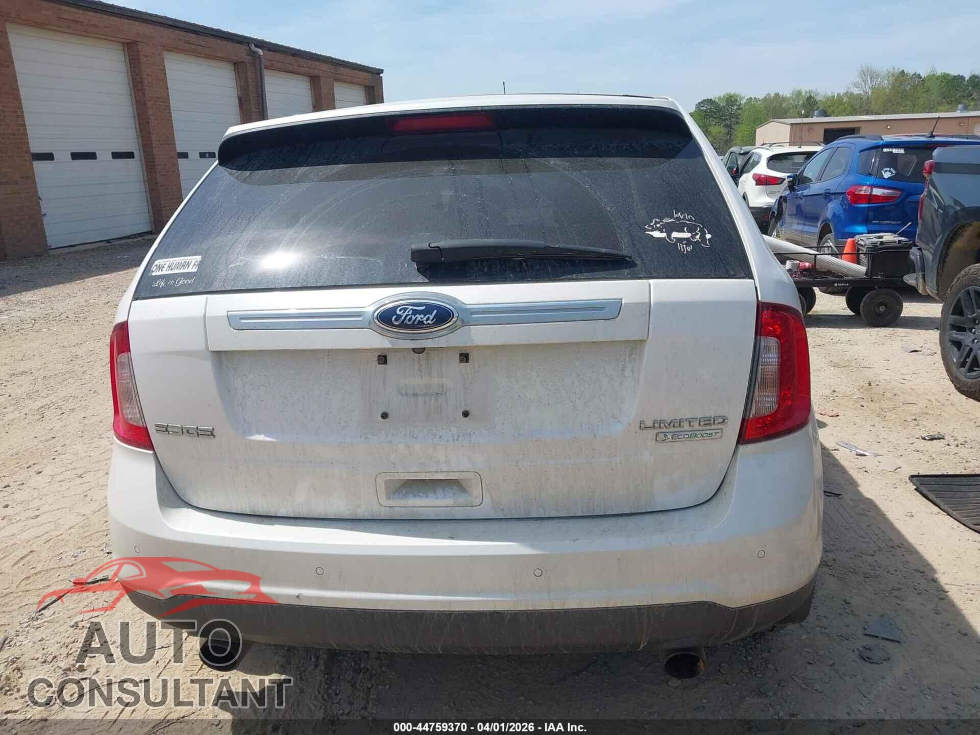 FORD EDGE 2012 - 2FMDK3K92CBA06972