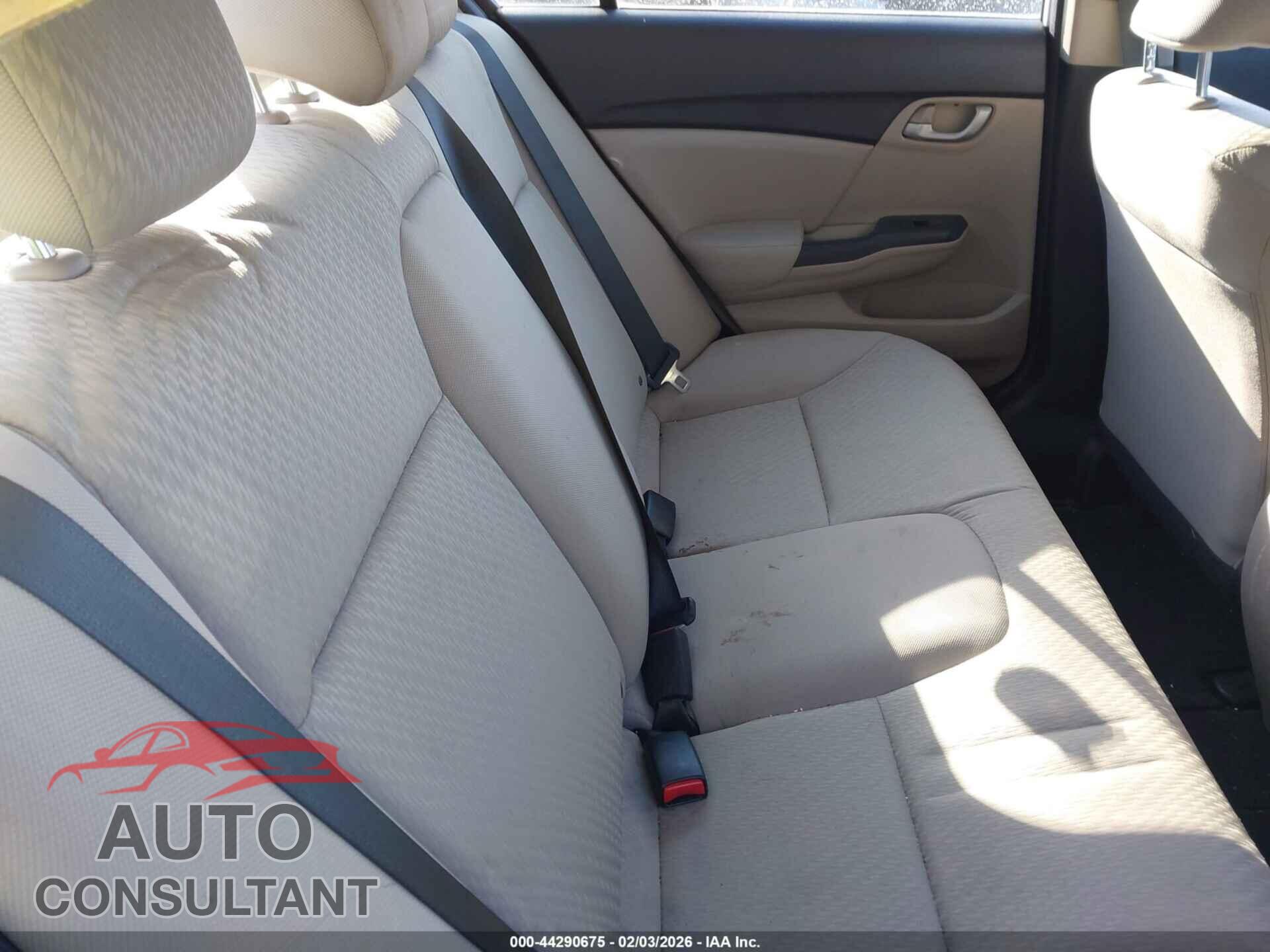 HONDA CIVIC 2014 - 19XFB2F58EE082495