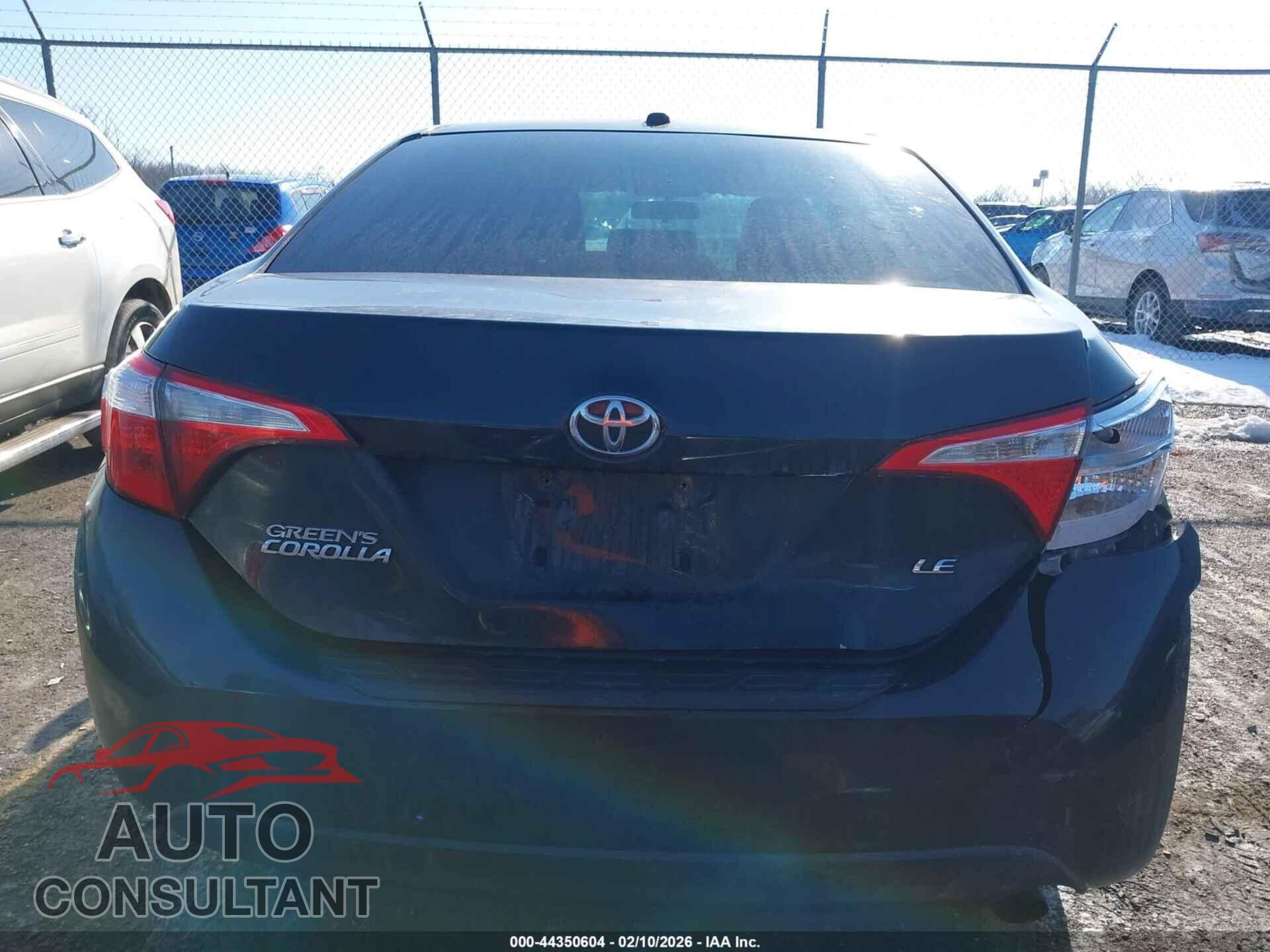 TOYOTA COROLLA 2014 - 2T1BURHE2EC001777