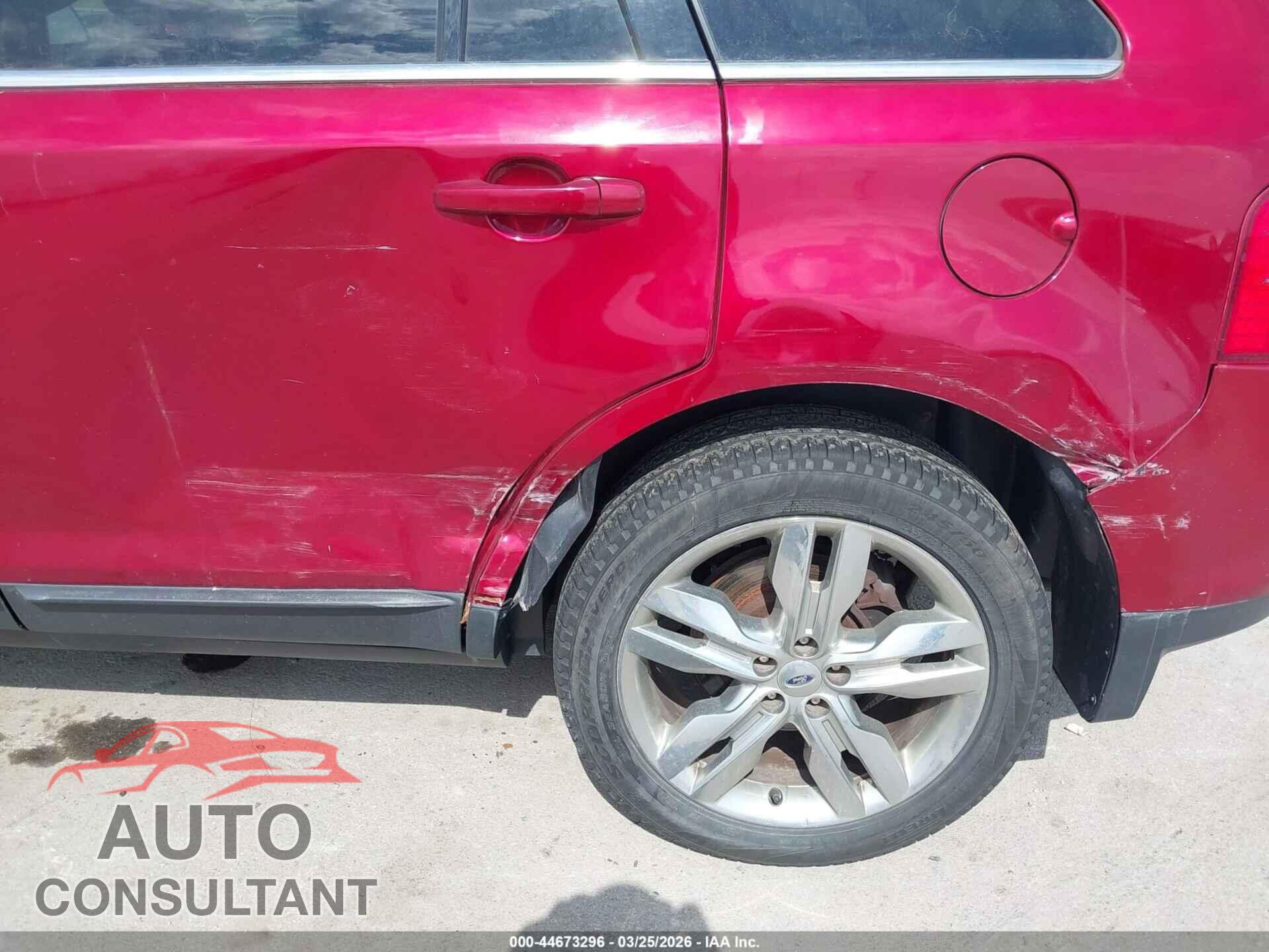 FORD EDGE 2013 - 2FMDK4KC7DBB11347