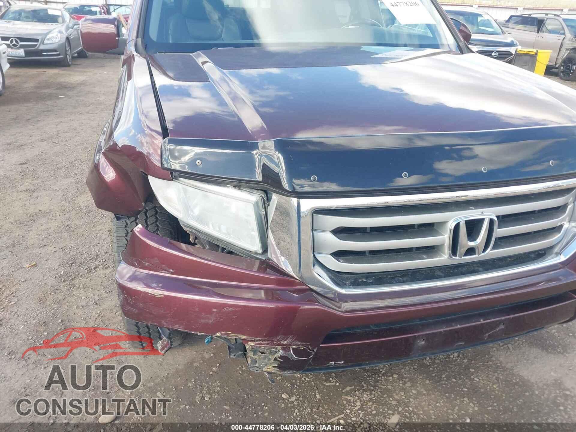 HONDA RIDGELINE 2012 - 5FPYK1F59CB451821