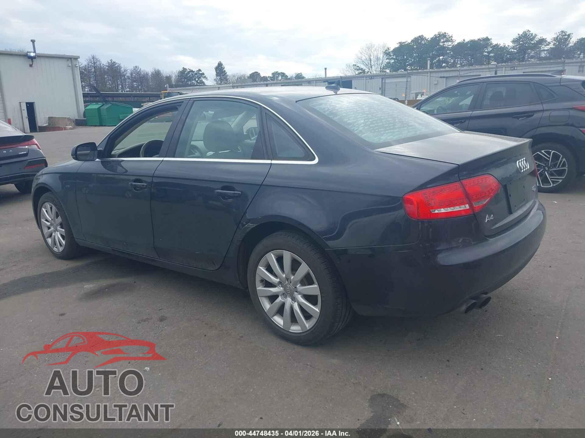 AUDI A4 2012 - WAUBFAFL8CA107923