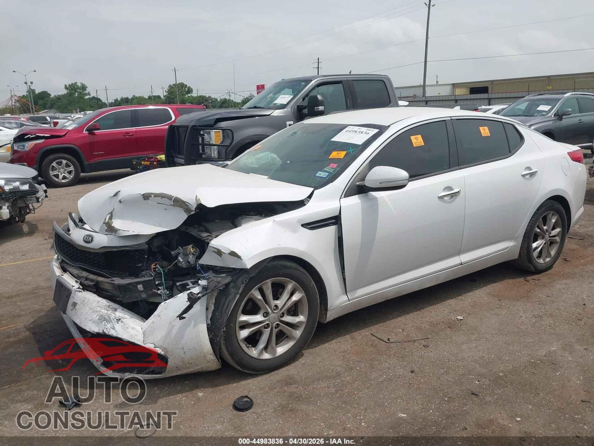 KIA OPTIMA 2013 - 5XXGN4A71DG254758