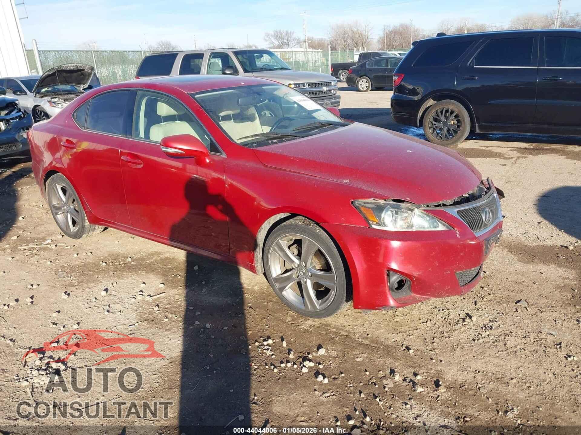 LEXUS IS 250 2011 - JTHBF5C28B5142991