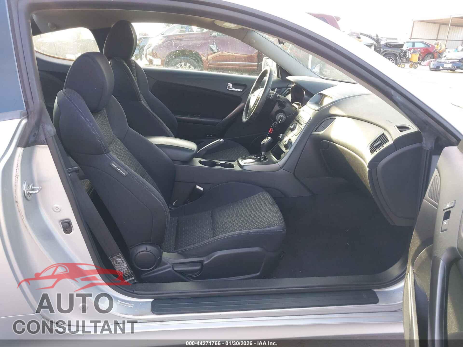 HYUNDAI GENESIS 2012 - KMHHT6KD8CU077883