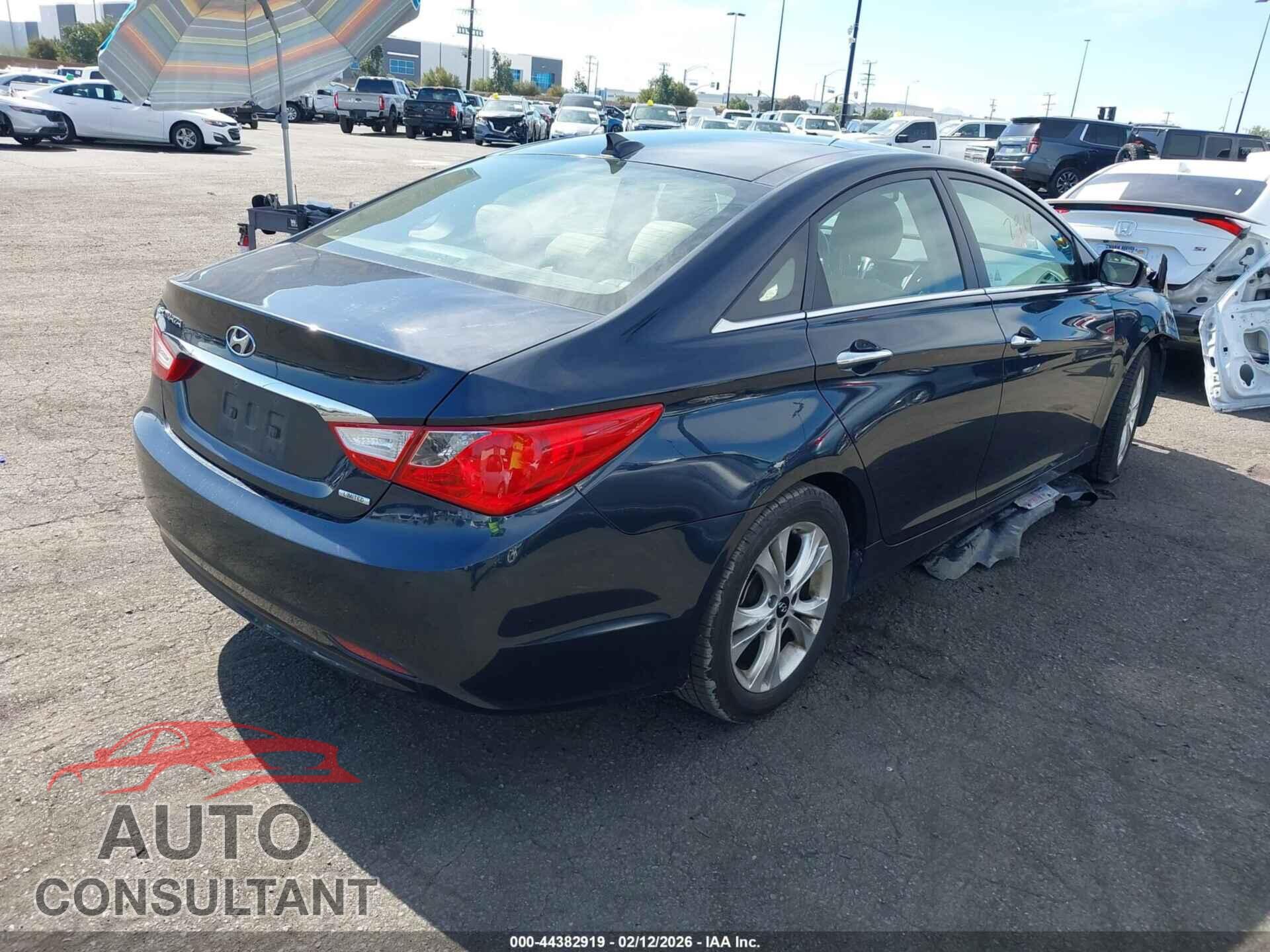 HYUNDAI SONATA 2012 - 5NPEC4AC9CH314332