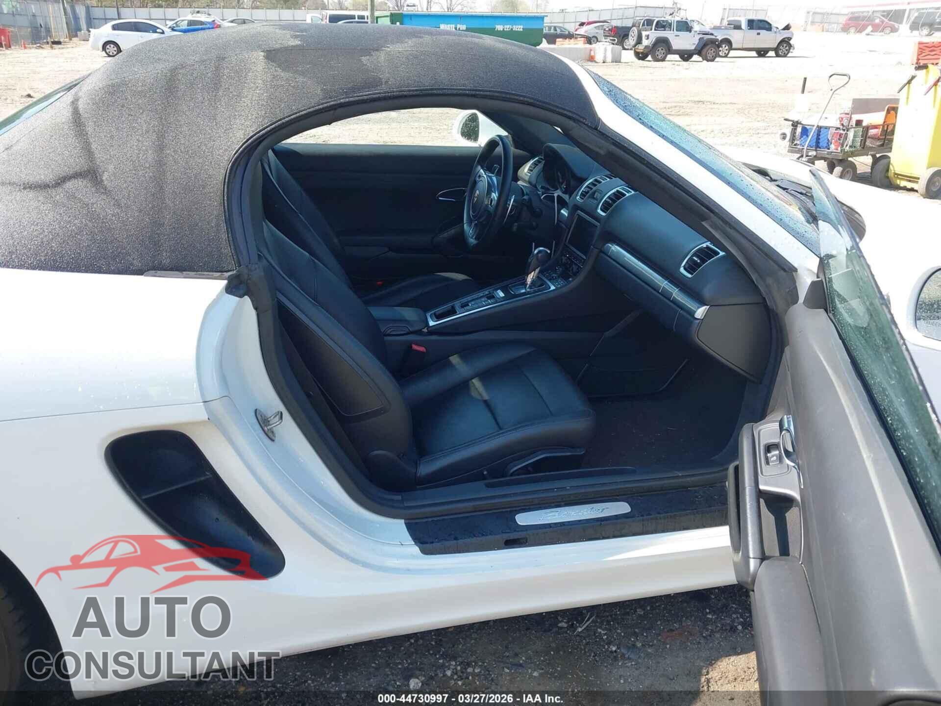 PORSCHE BOXSTER 2013 - WP0CA2A88DS112615
