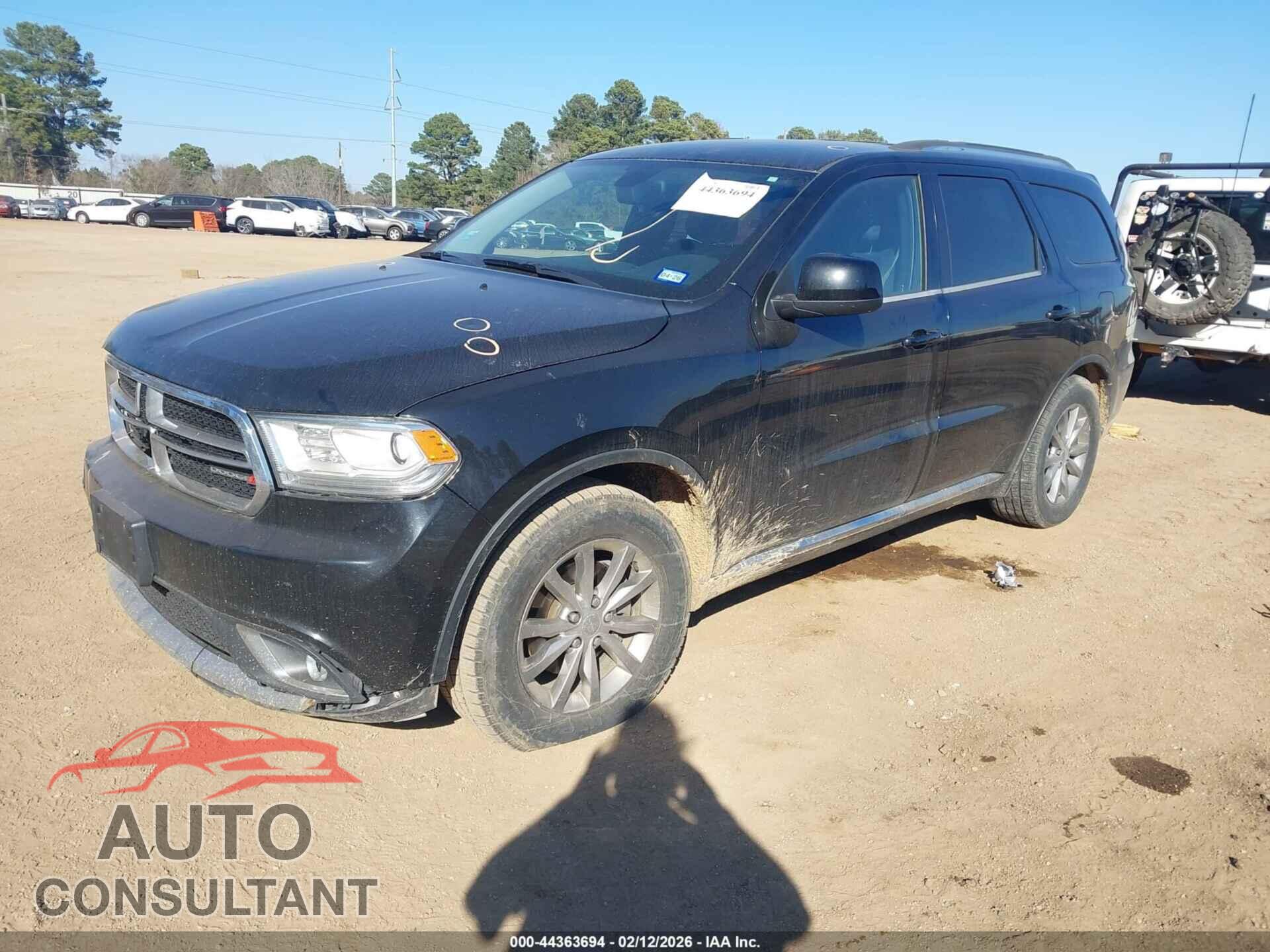 DODGE DURANGO 2017 - 1C4RDHAG7HC622899