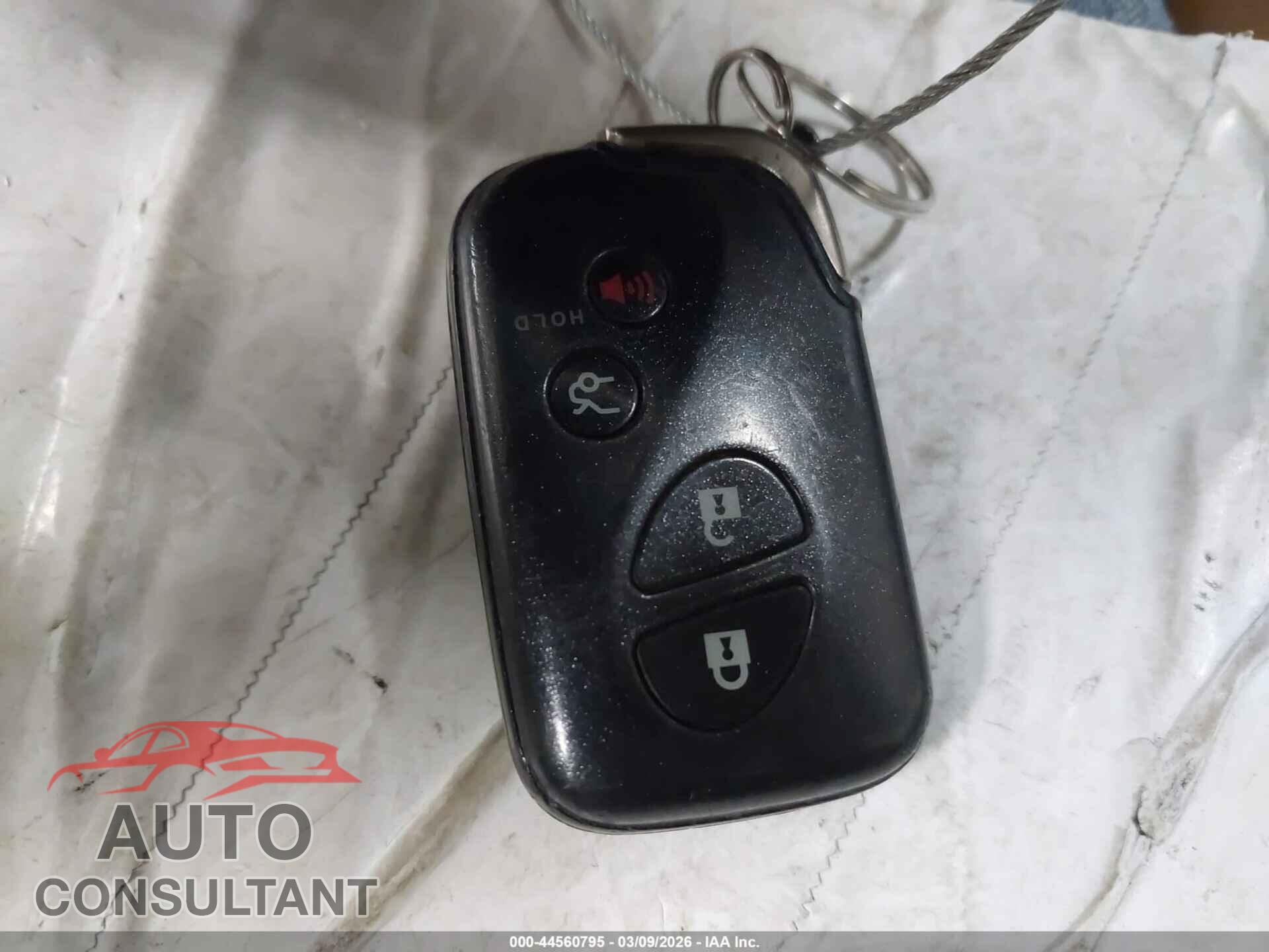 LEXUS ES 350 2011 - JTHBK1EG7B2425798